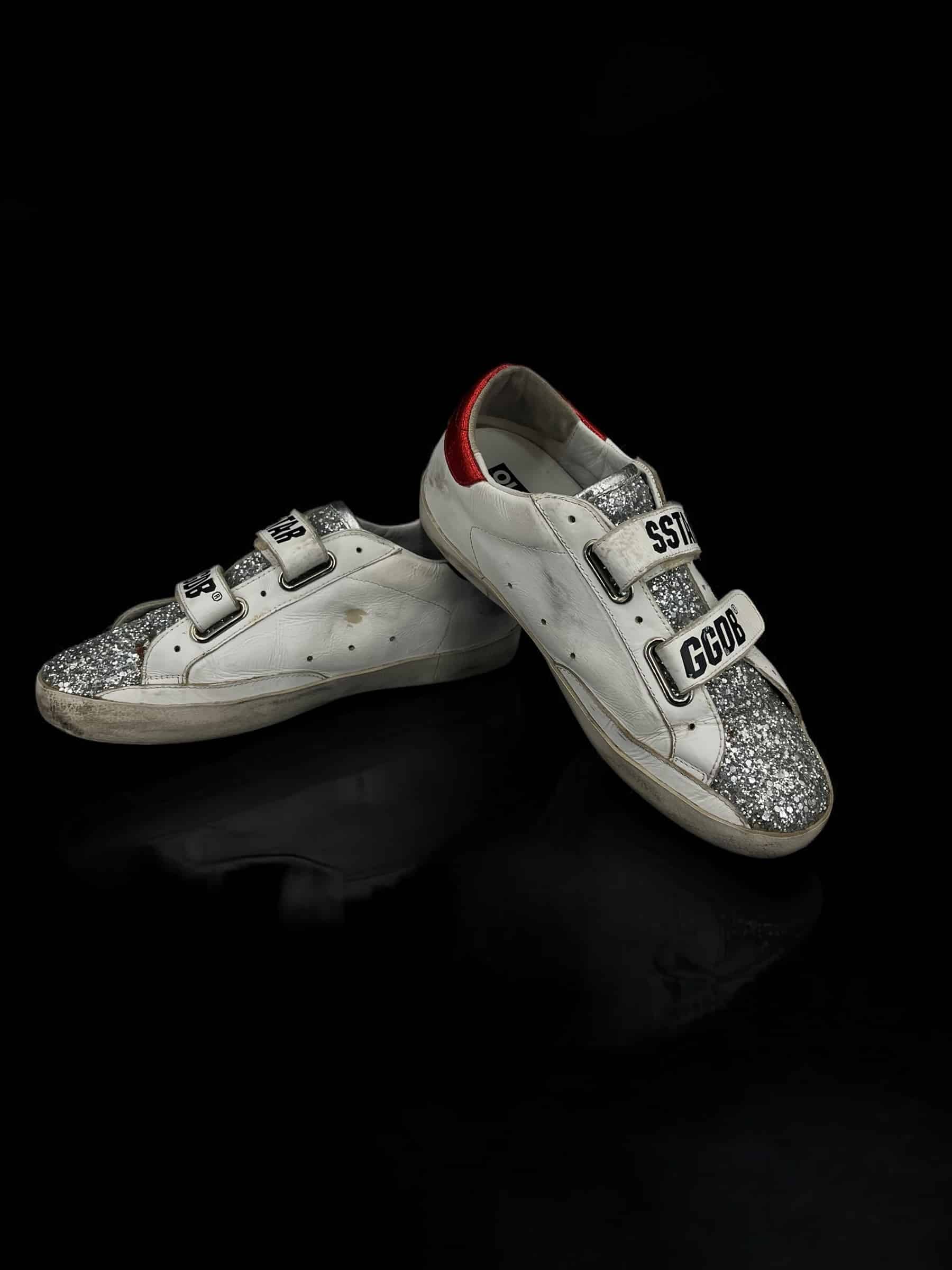 9054 Golden Goose old school blanche/Or/Paillette 37 – 3