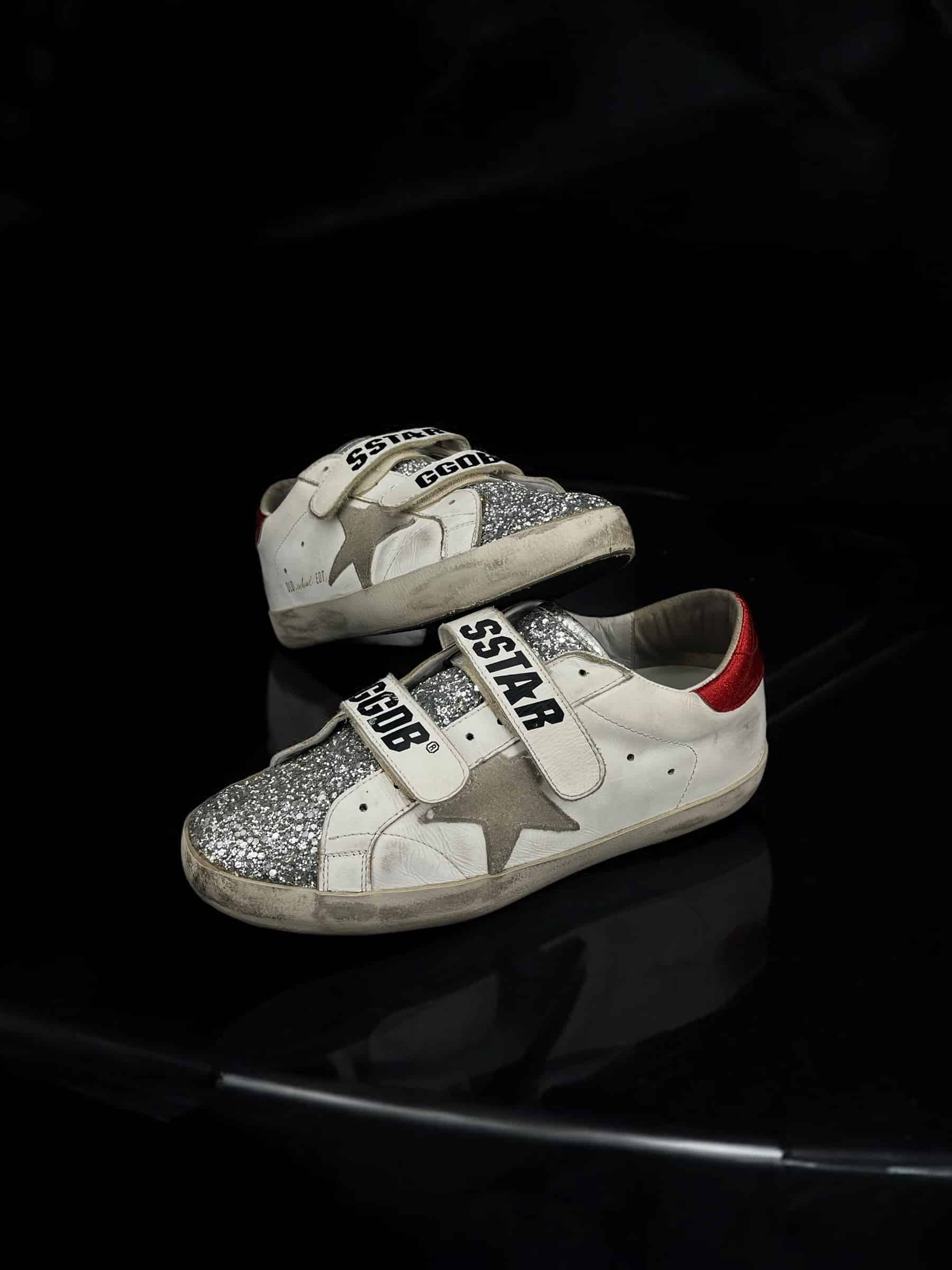 9054 Golden Goose old school blanche/Or/Paillette 37 – 2