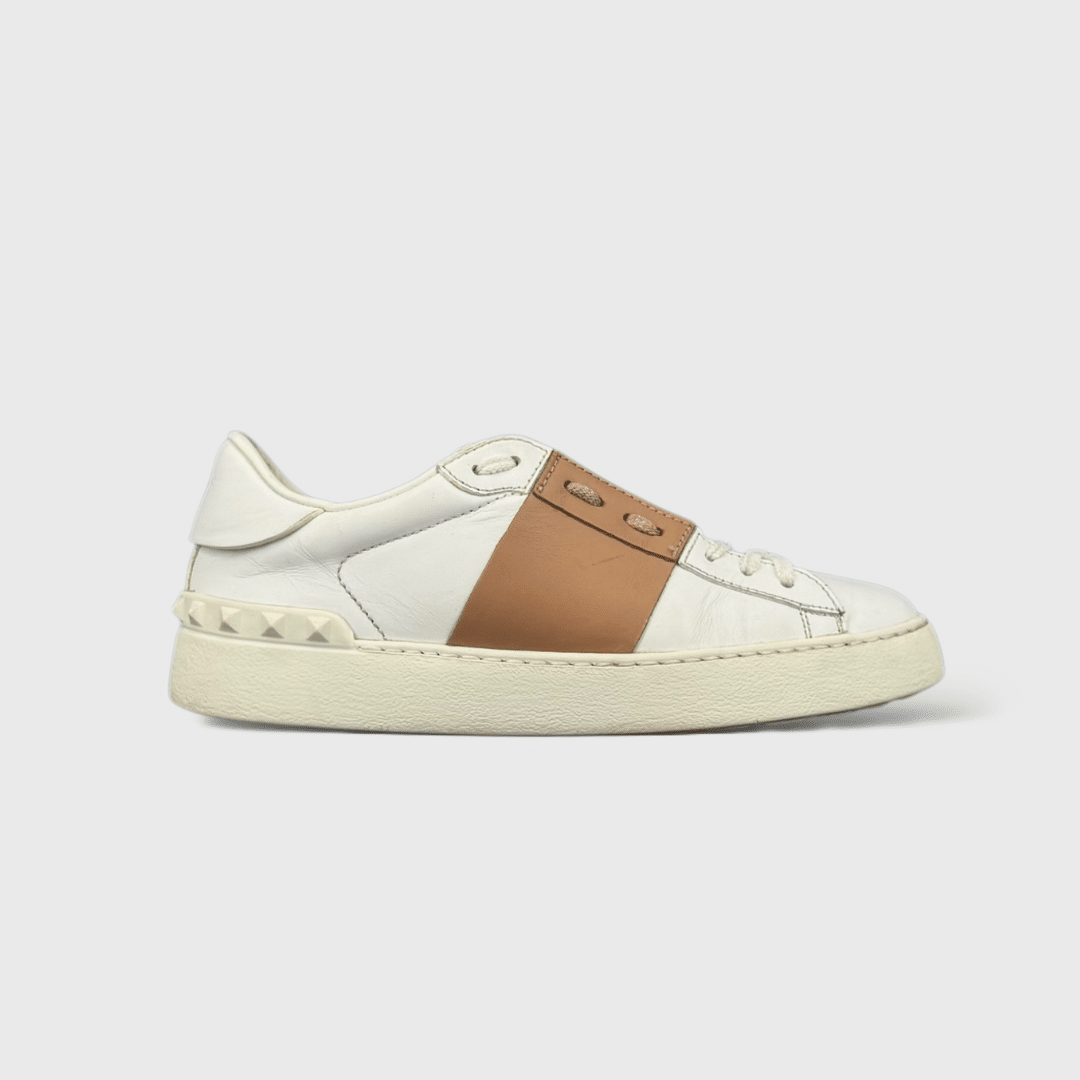 0000000592 Valentino Open Blanc/Marron/Rose 36,5