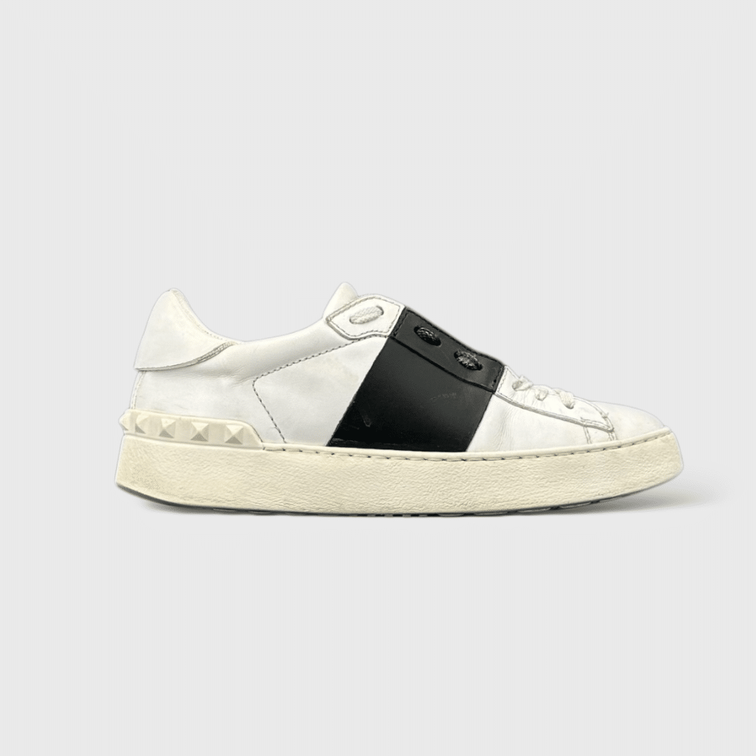 0000000613 Valentino Open Blanc/Noir 36