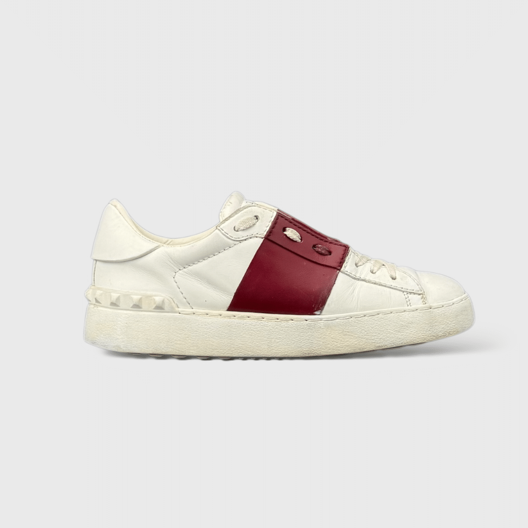 0000000654 Valentino Open Blanc/Rouge 35,5