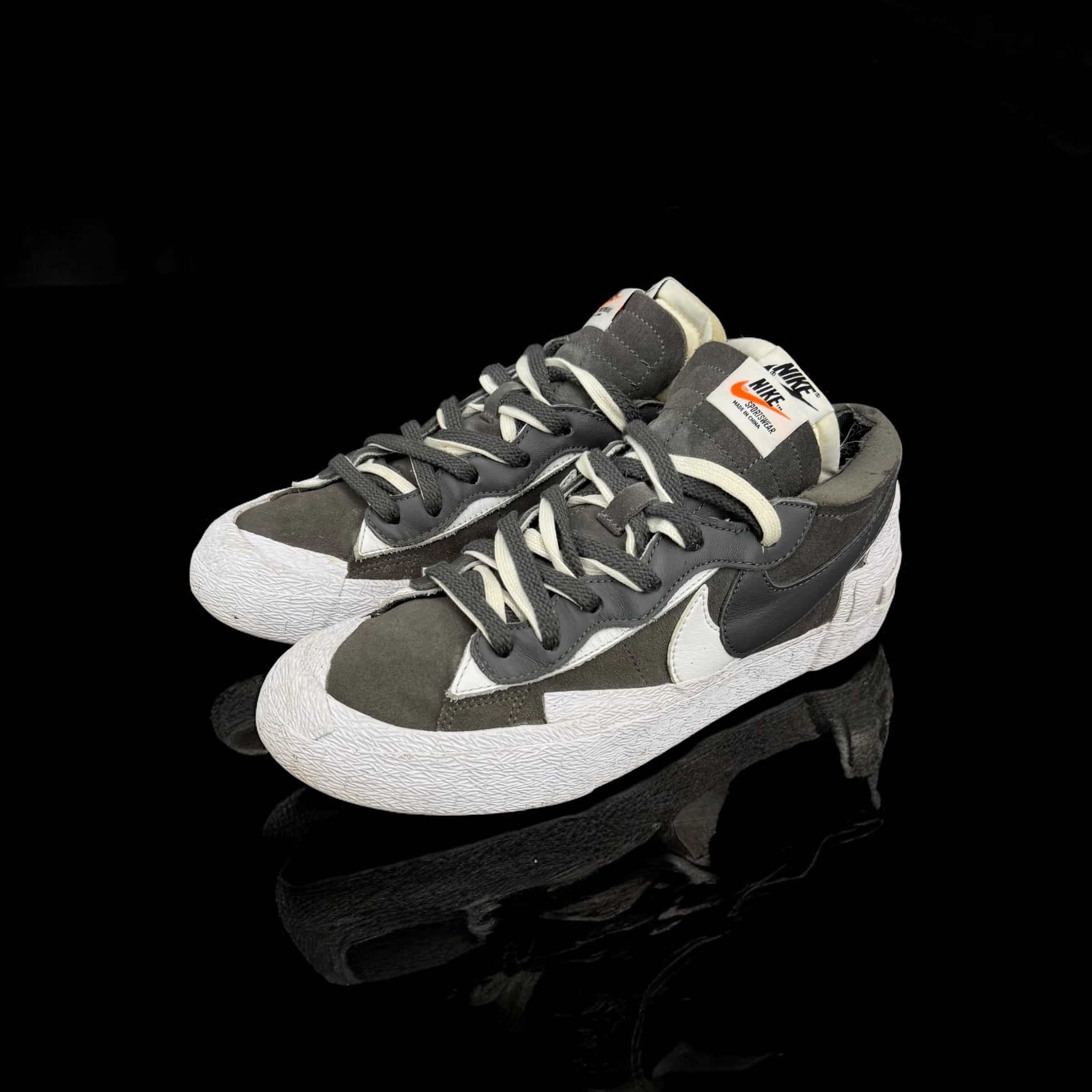 9906 Nike Blazer Sacai Gris/Blanc 41 – 2