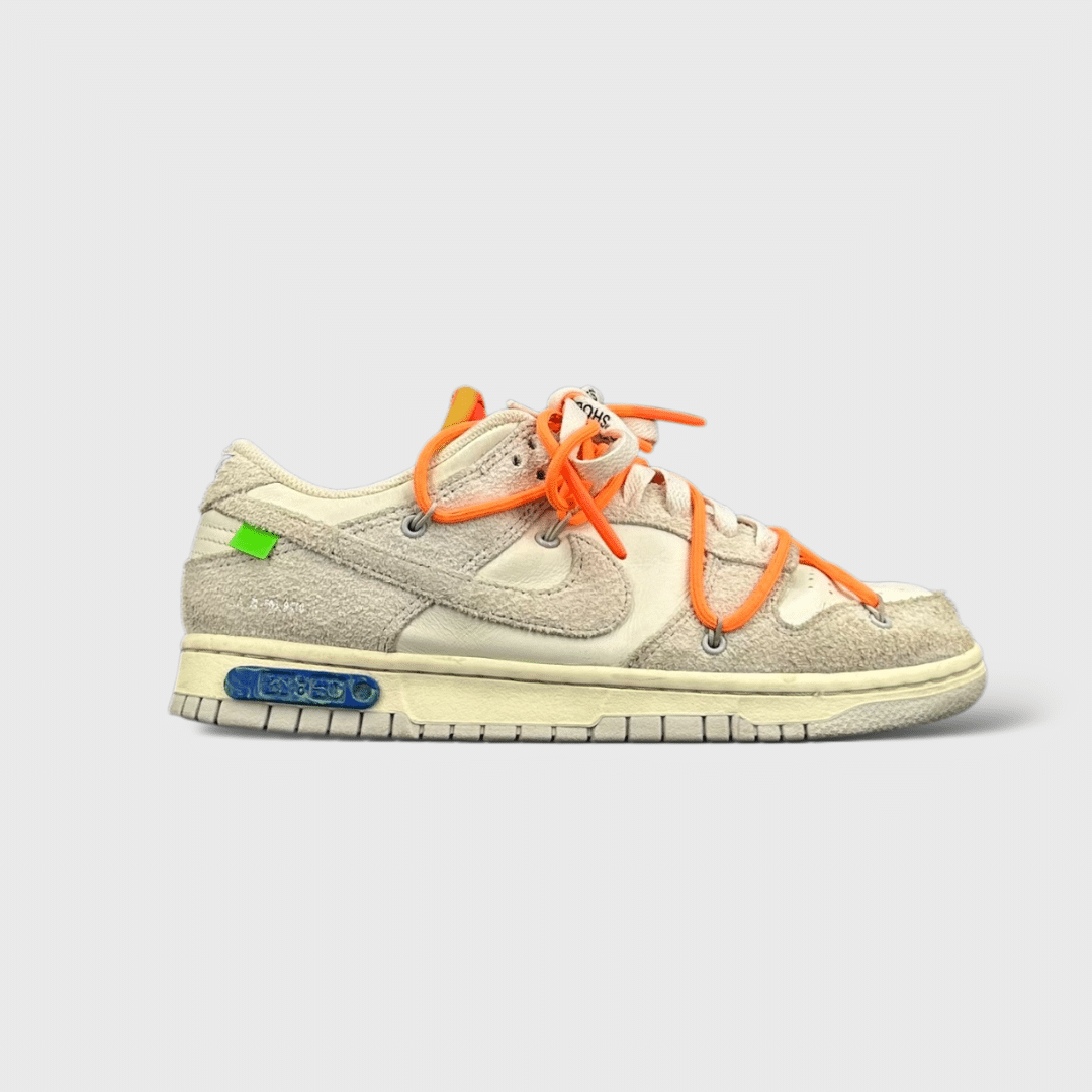 0000000091 Nike Dunk Low Blanc/Orange 40,5