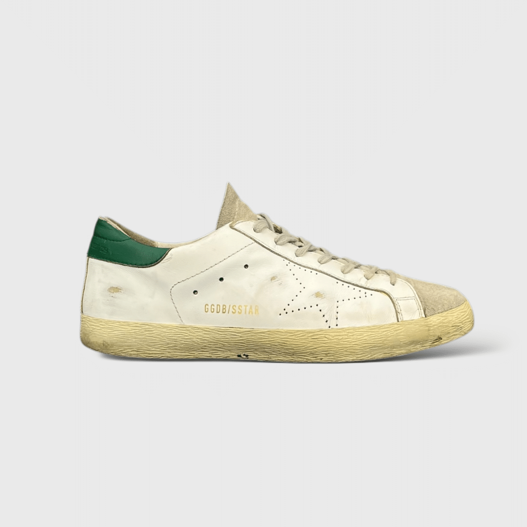 0000000993 Golden Goose Super Star Gris/Blanc/Vert 41