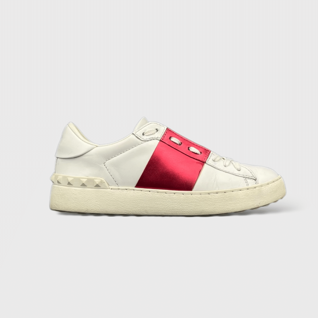 0000000137 Valentino Open Blanc/Rouge 36