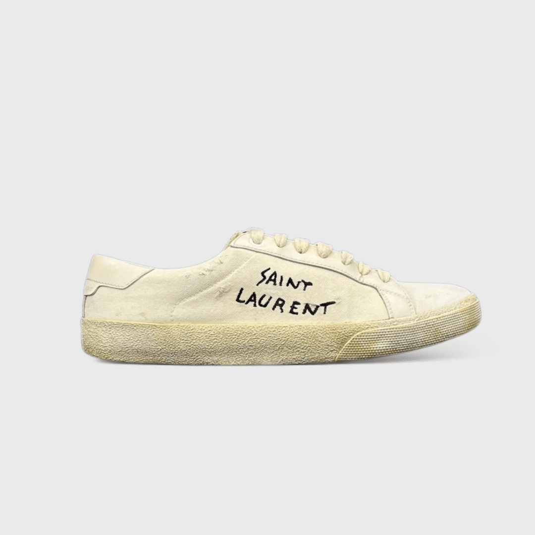 0000000528 Yves Saint Laurent Court Classic Blanc/Noir 36,5