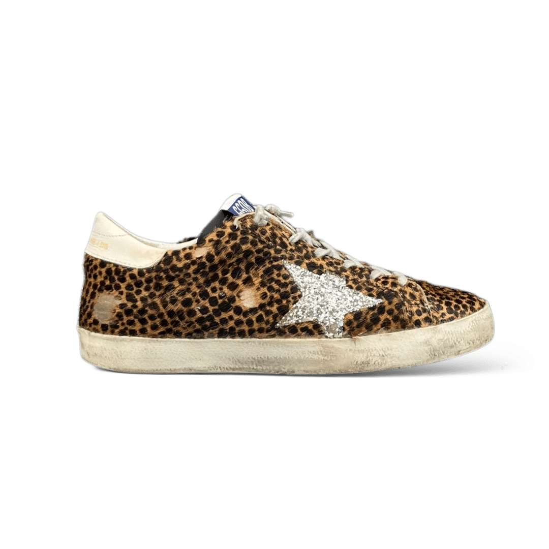 0000001159 Golden Goose Super Star Paillette/Léopard 37
