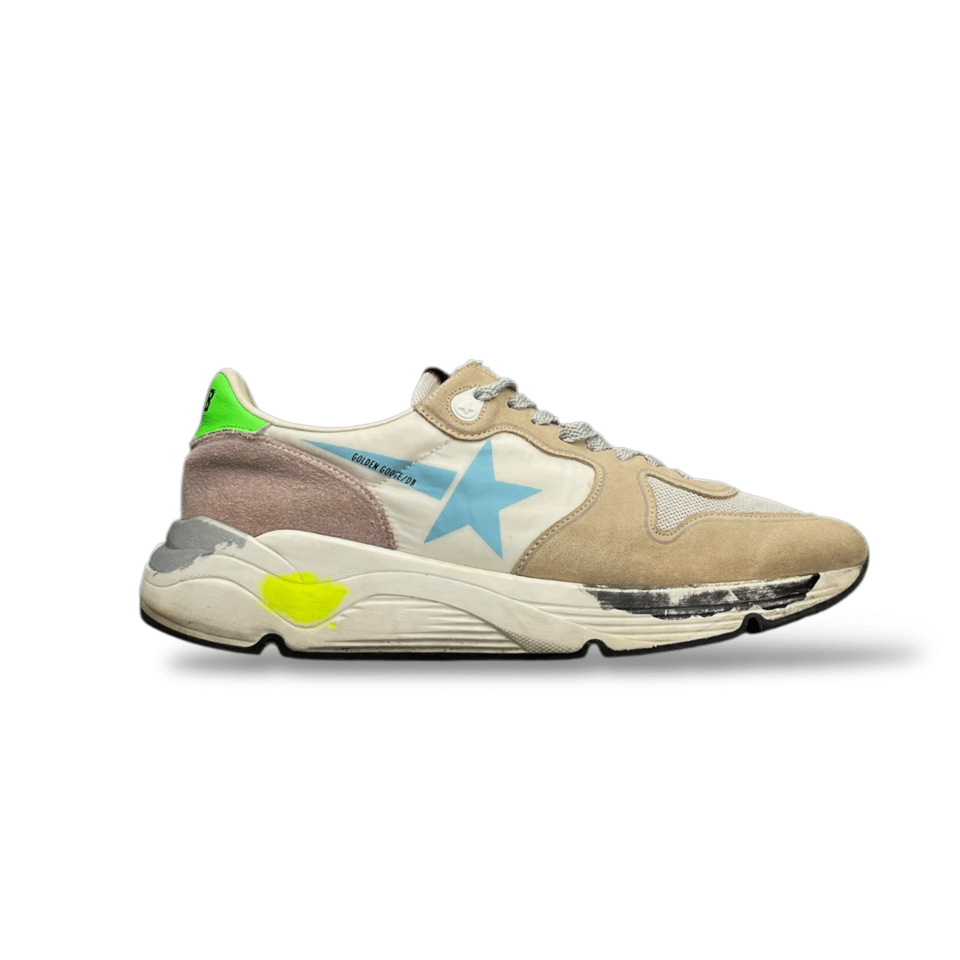 0000001259 Golden Goose Running Bleu/Rose/Beige 42