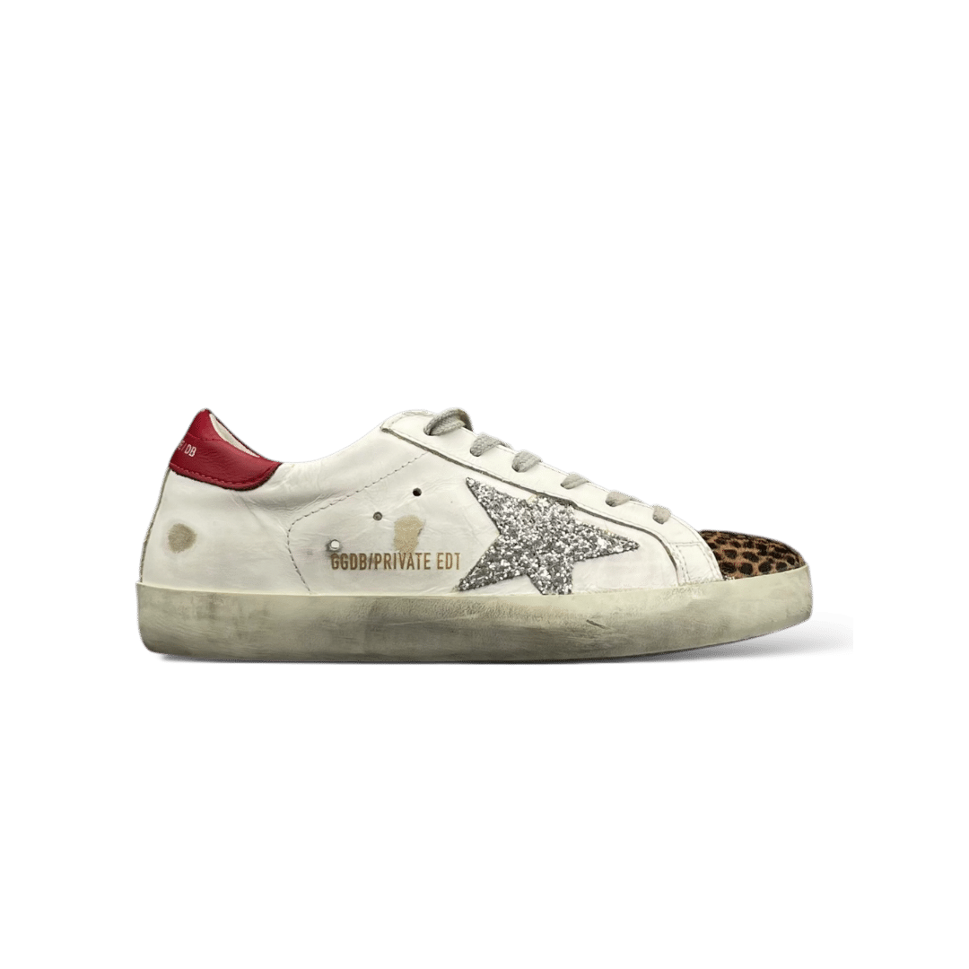 0000001551 Golden Goose Super Star leopard/rouge 36