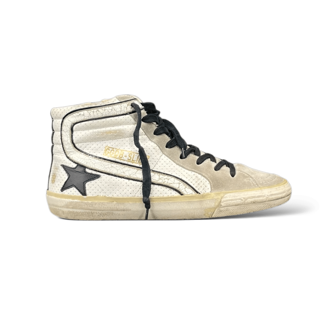 0000001370 Golden Goose Slide Blanc/Noir 37