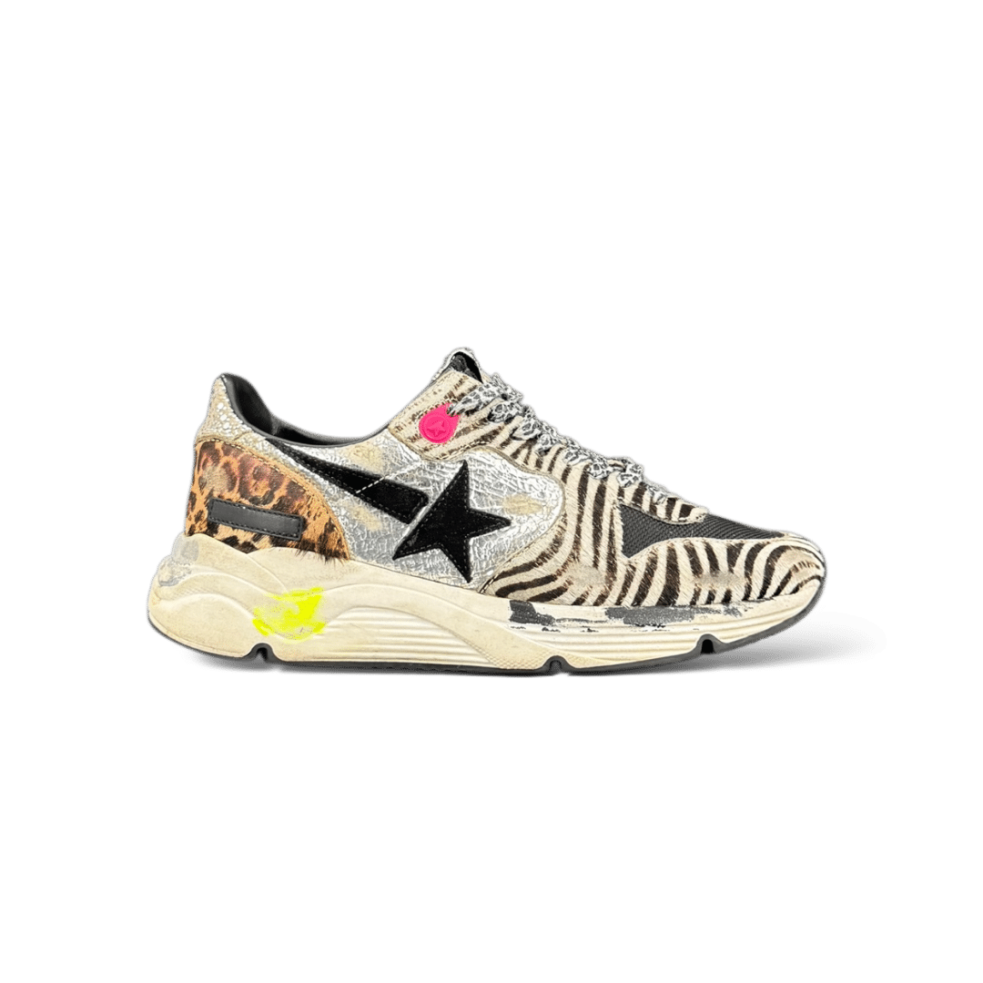 0000002276 Golden Goose Running leopard/Noir/zèbre  36