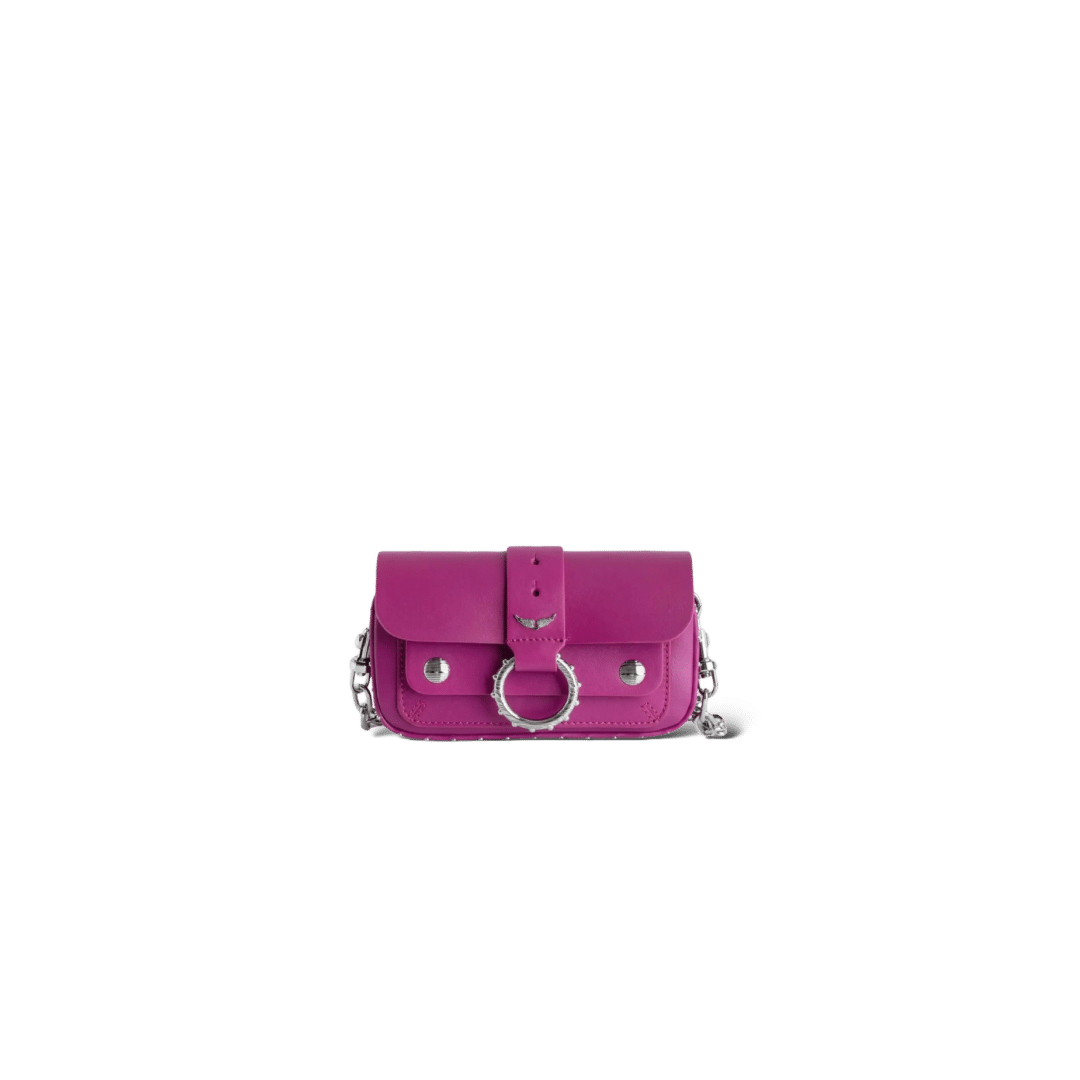 0000001834 Zadig et Voltaire Kate Wallet Rose Mini