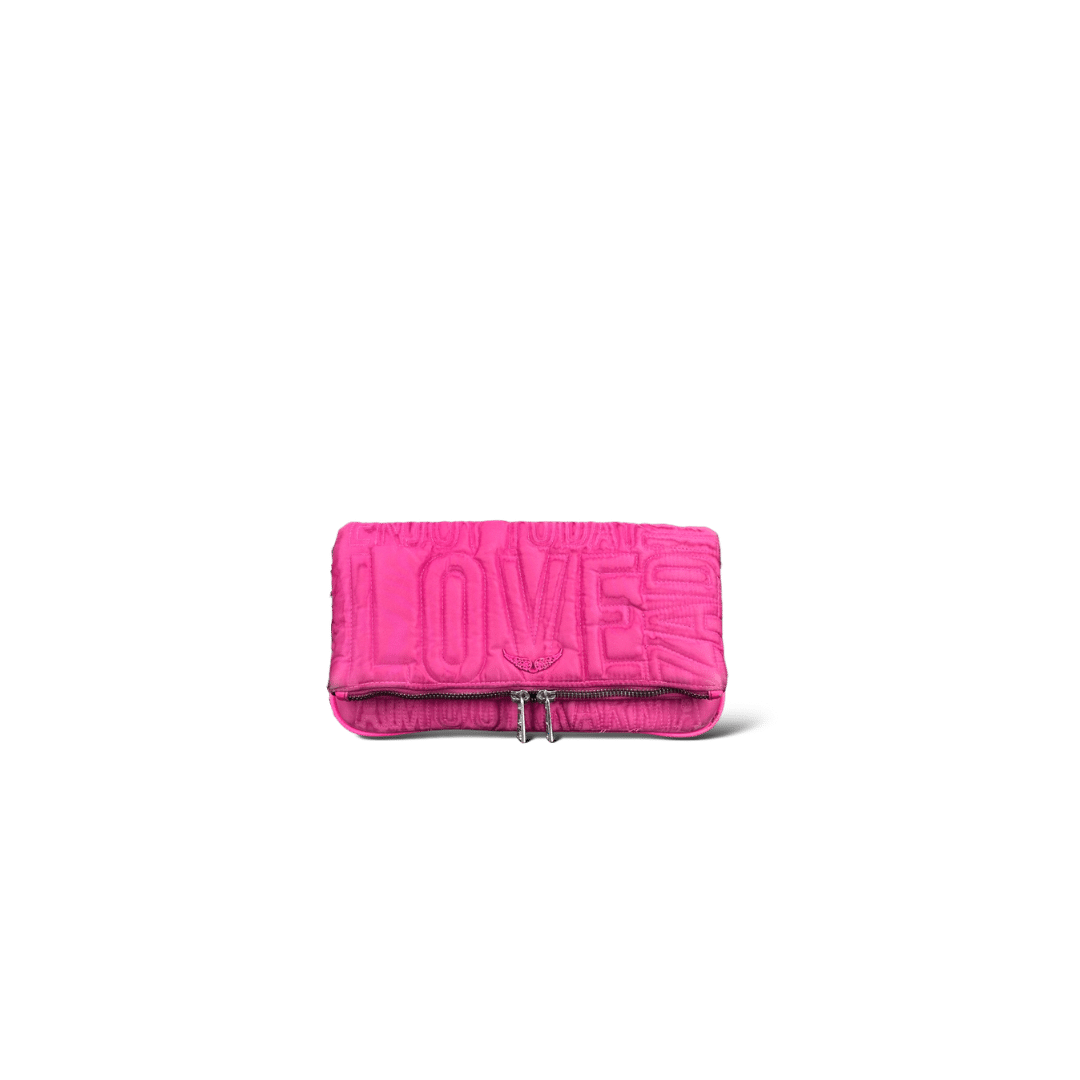 0000001909 Zadig et Voltaire pochette rock Rose Small