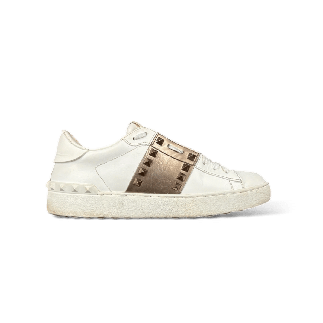 0000002020 Valentino Rockstud Blanc/Bronze 37.5