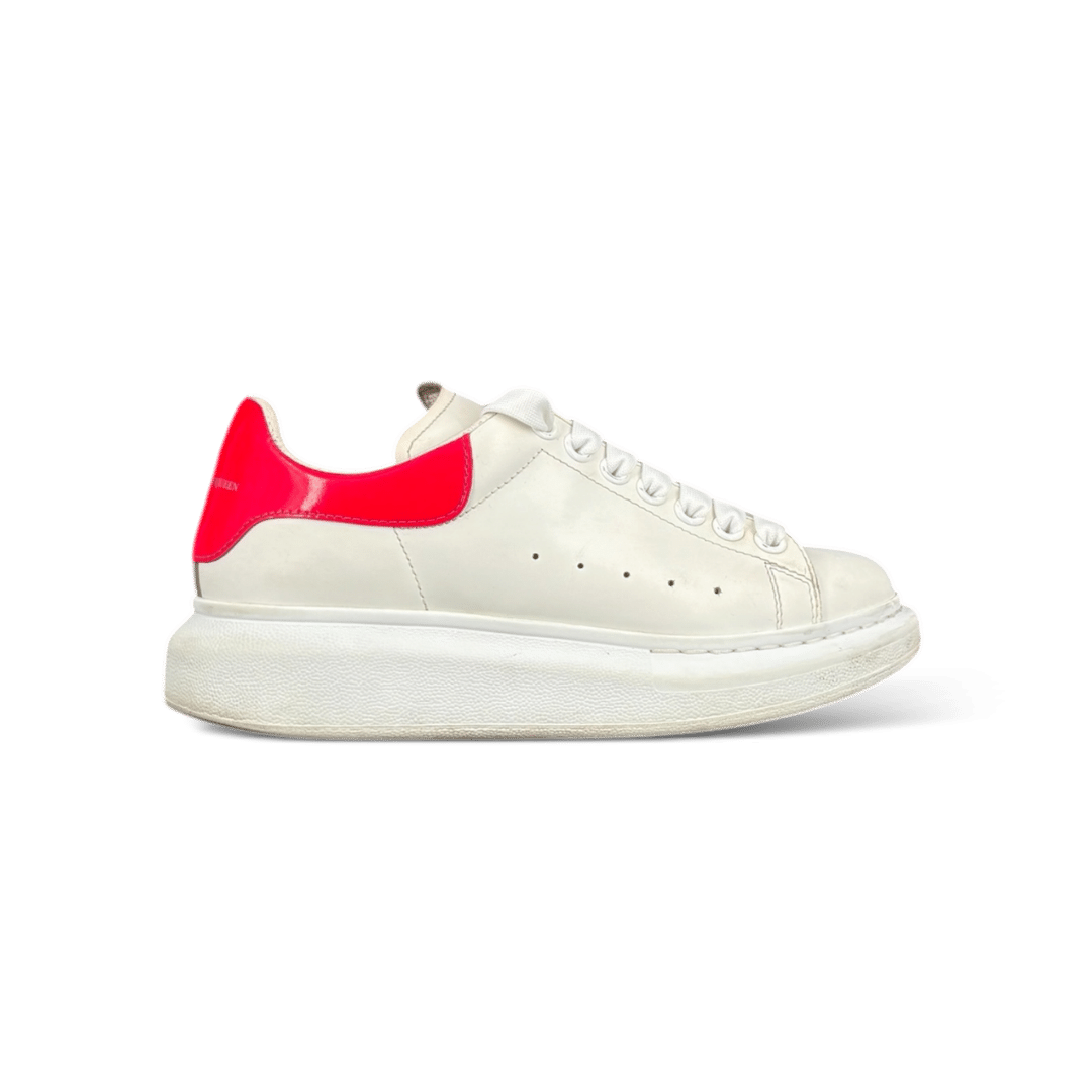 0000001981 Alexander Mcqueen Oversize Blanc/Rouge 37