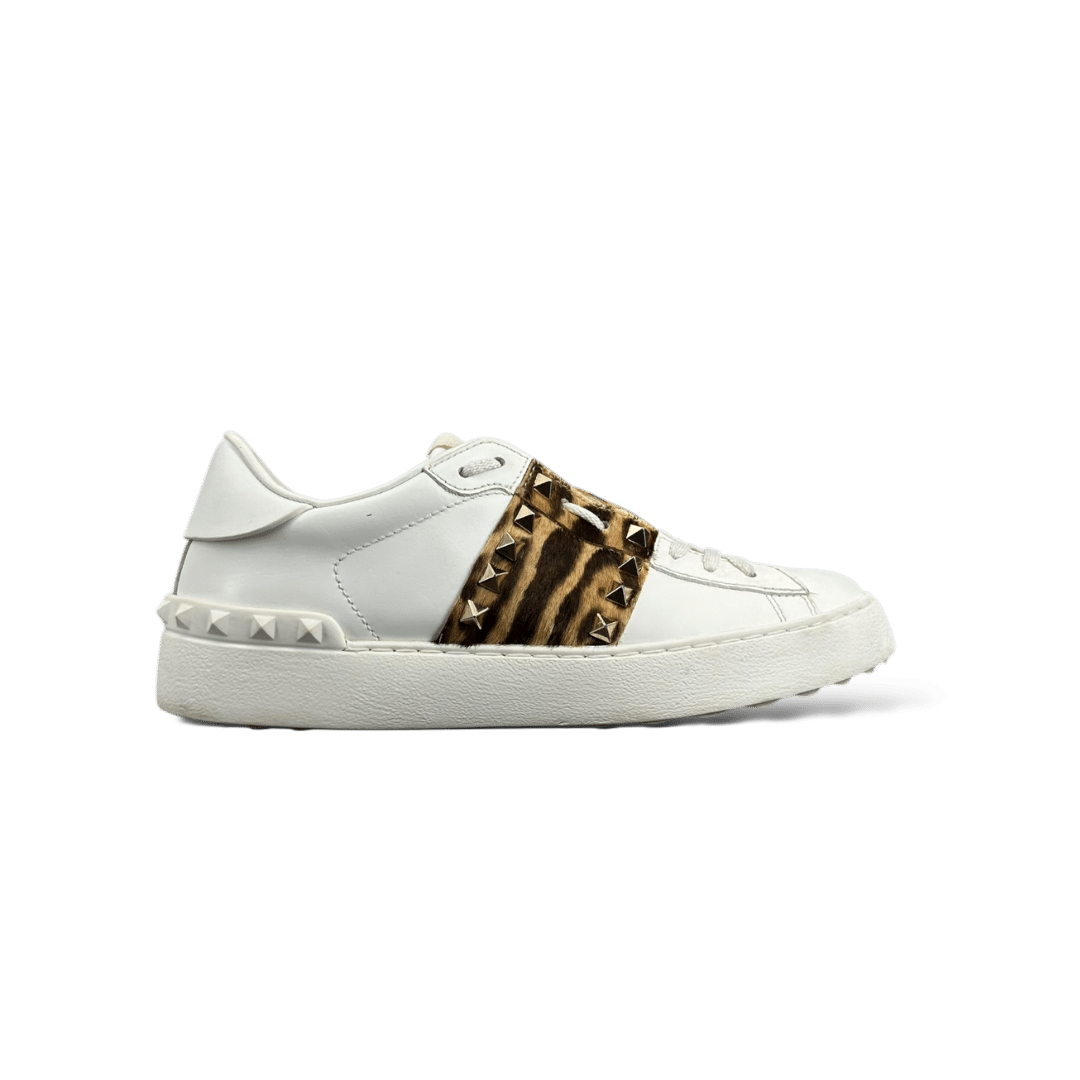 0000001840 Valentino Open Blanc/léopard 37