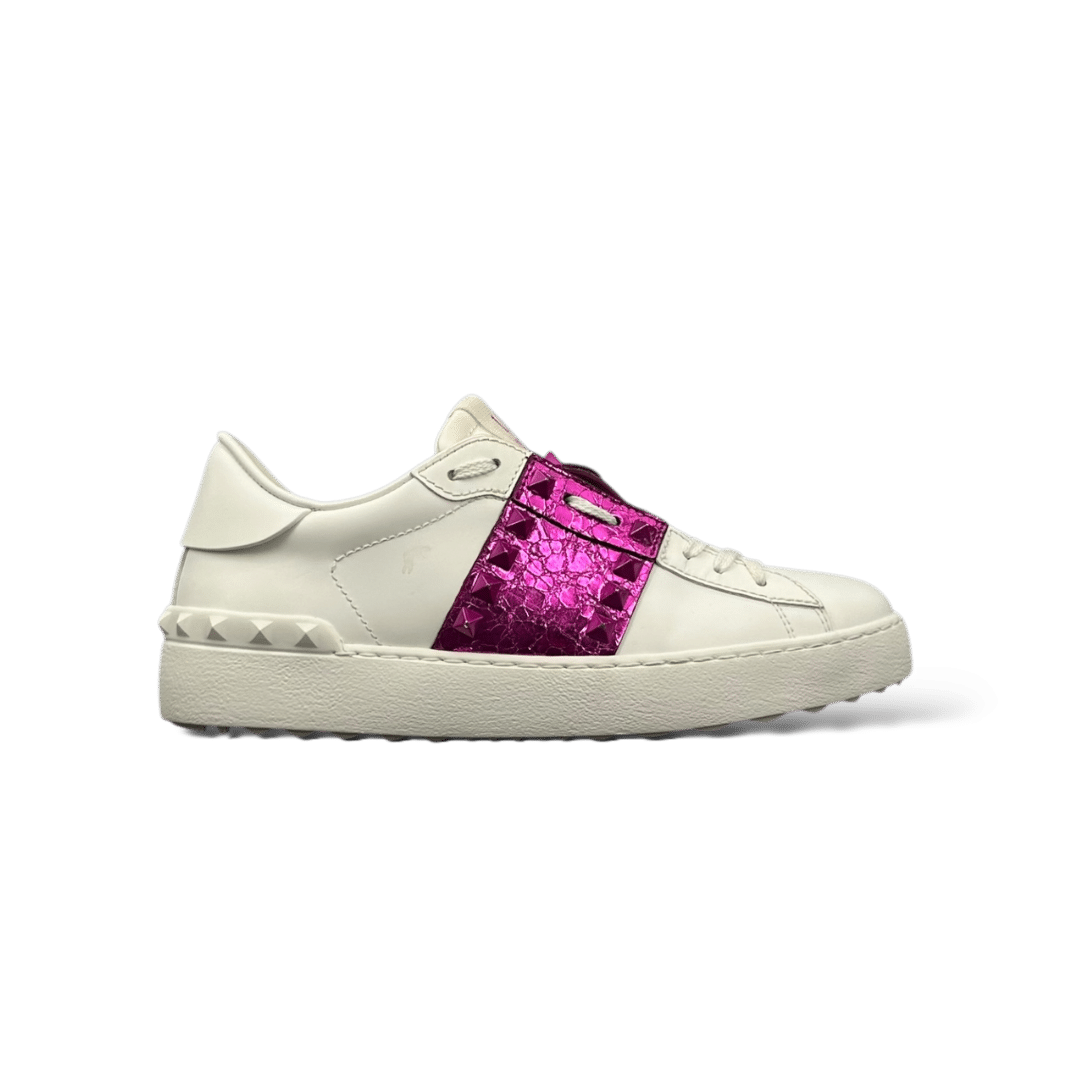 0000001750 Valentino Open rose métallique 37