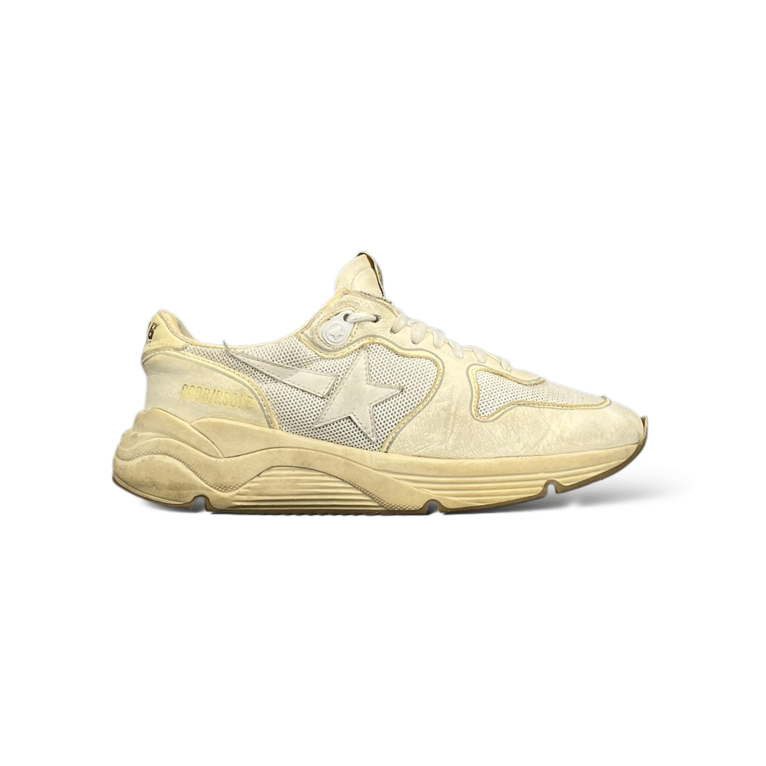 0000002309 Golden Goose Running Blanc Beige 36