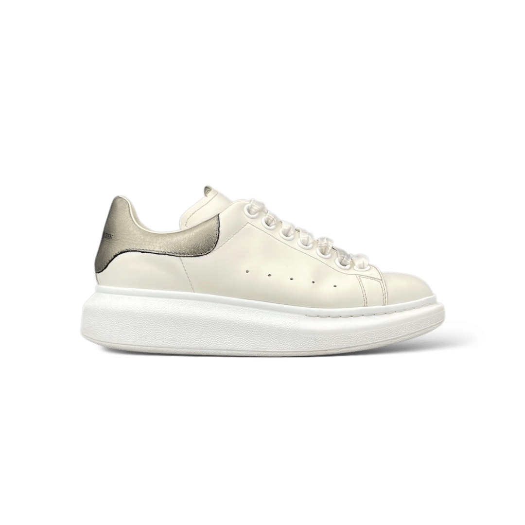 Alexander Mcqueen Oversize Blanc/Argent 36