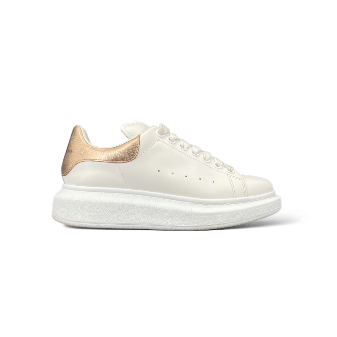 Alexander Mcqueen Oversize Blanc/Bronze 36