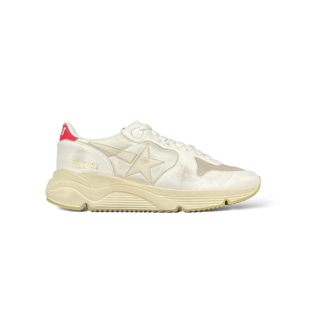 Golden Goose Running Blanc/Taupe/Rouge 40