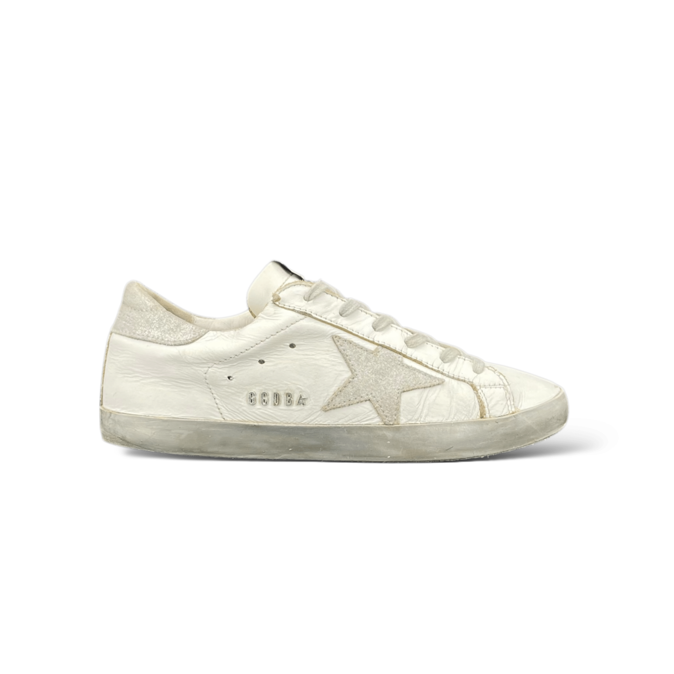 Golden Goose Super Star Blanc/Argenté 37