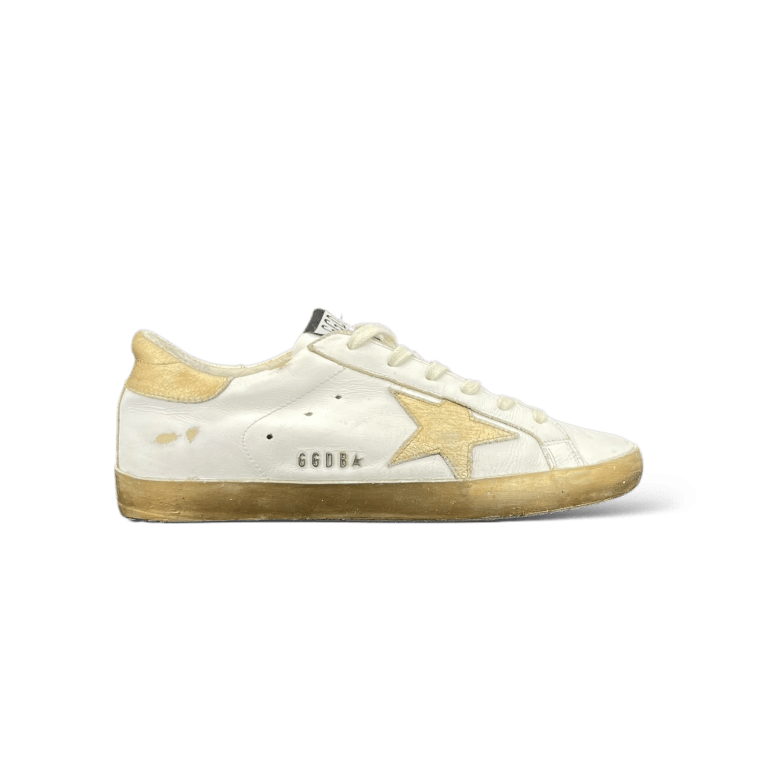 Golden Goose Super Star Blanc/Doré 37