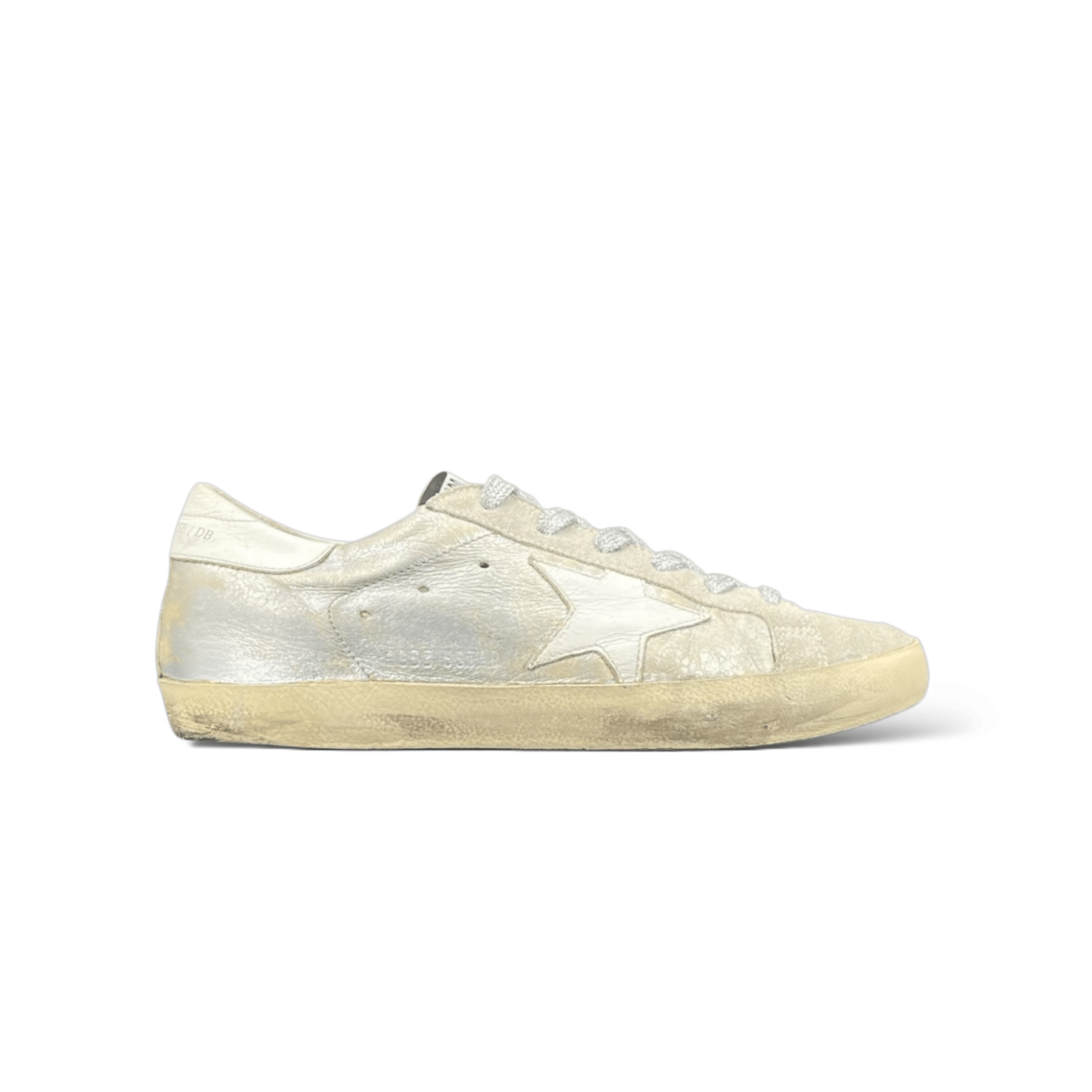 Golden Goose Super Star Argenté/Blanc 37