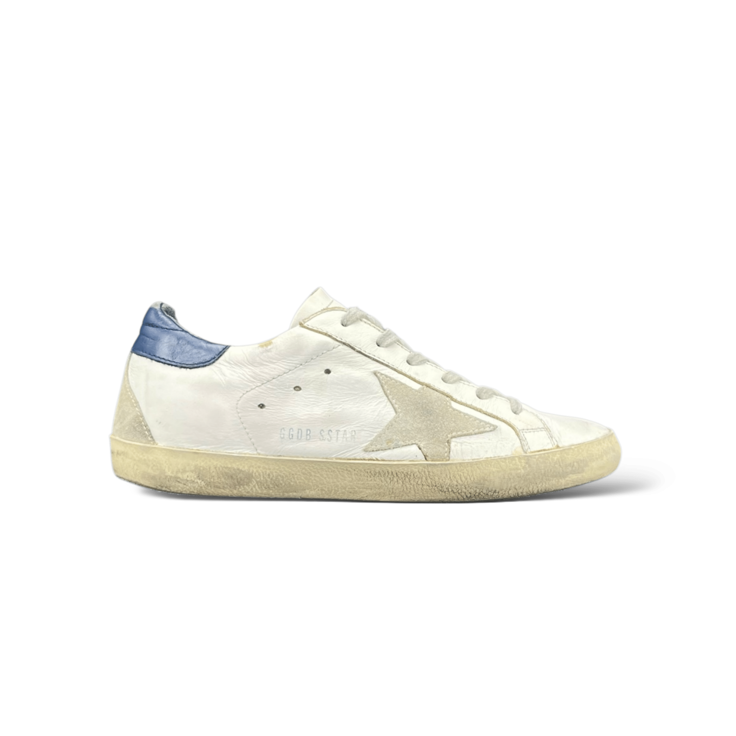 Golden Goose Super Star Blanc/Beige/Bleu 36