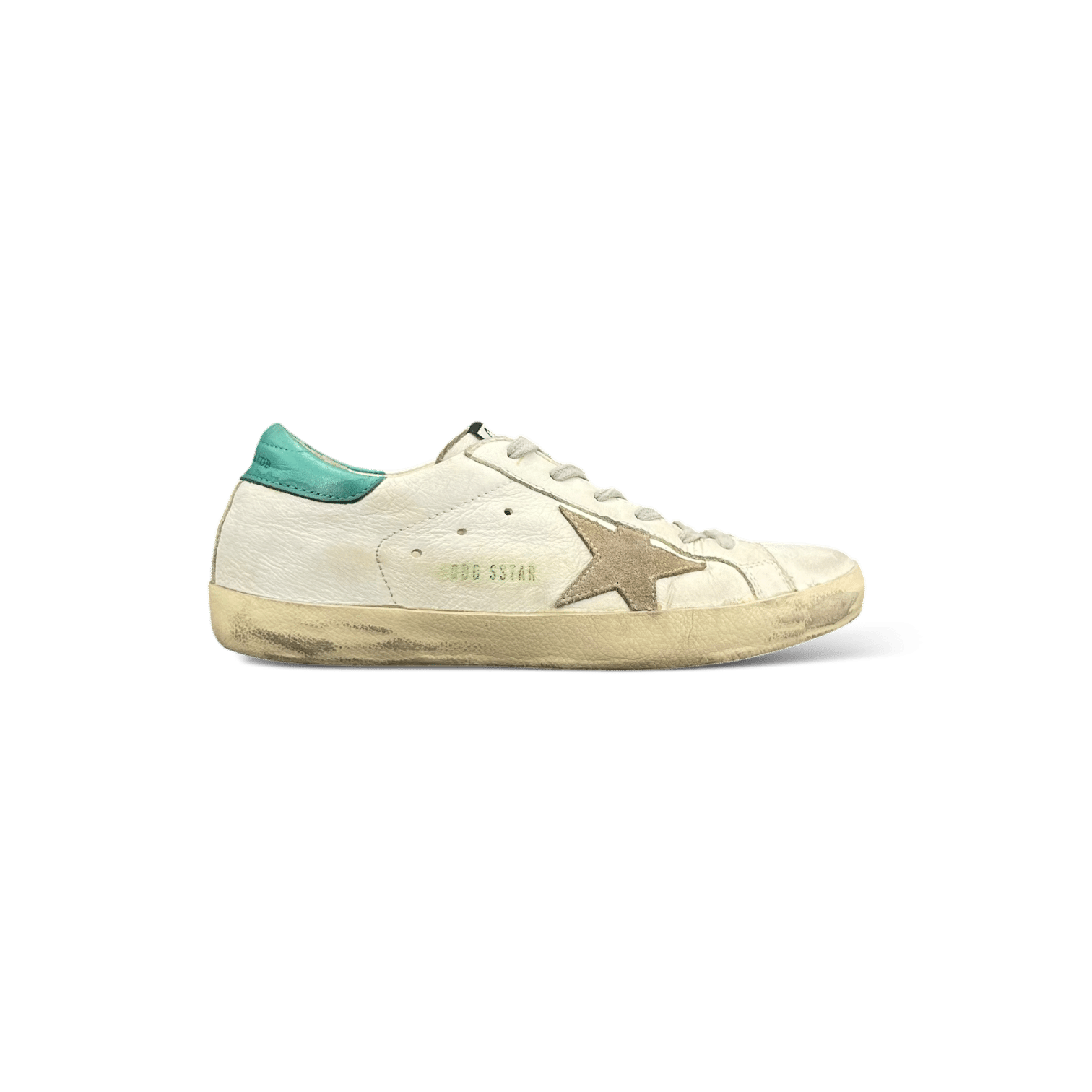 Golden Goose Super Star Blanc/ Vert/ 38
