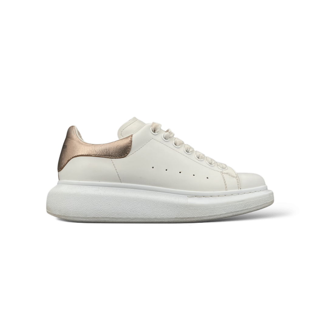 Alexander Mcqueen Oversize Rose brillant/Blanc 38