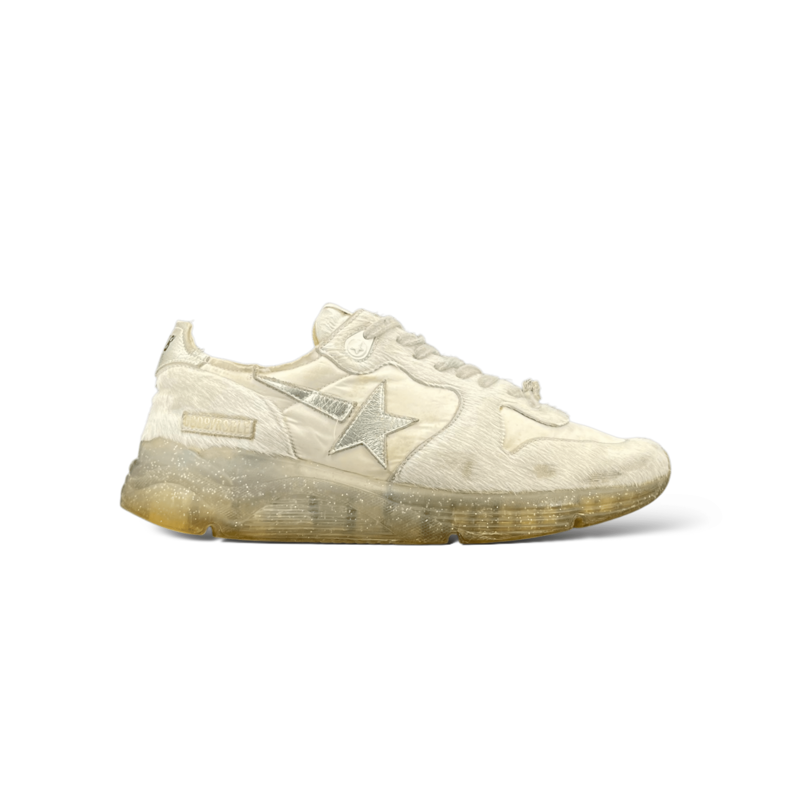 Golden Goose Running Blanc/Argenté 40