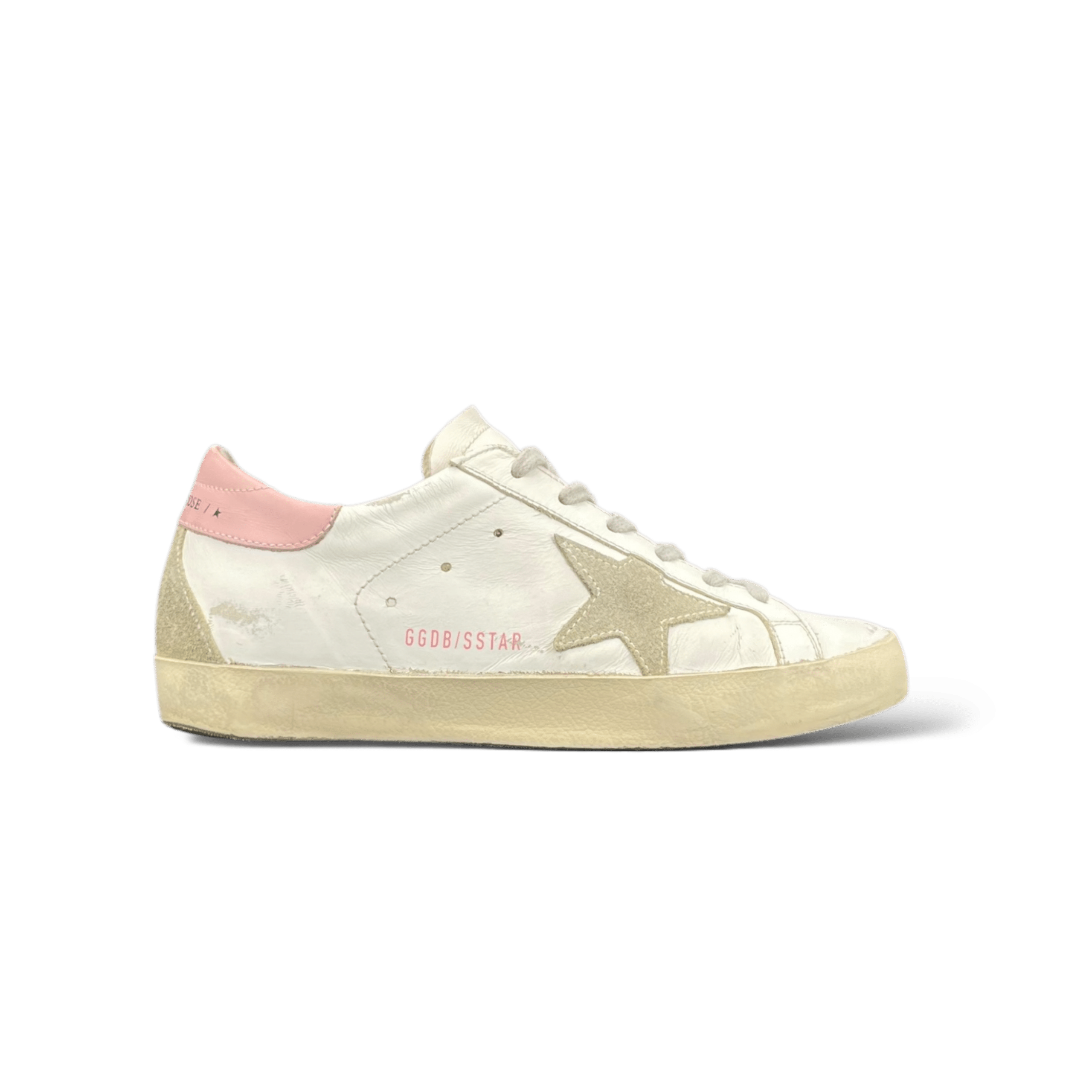 Golden Goose Super Star Blanc/Rose/Beige 37
