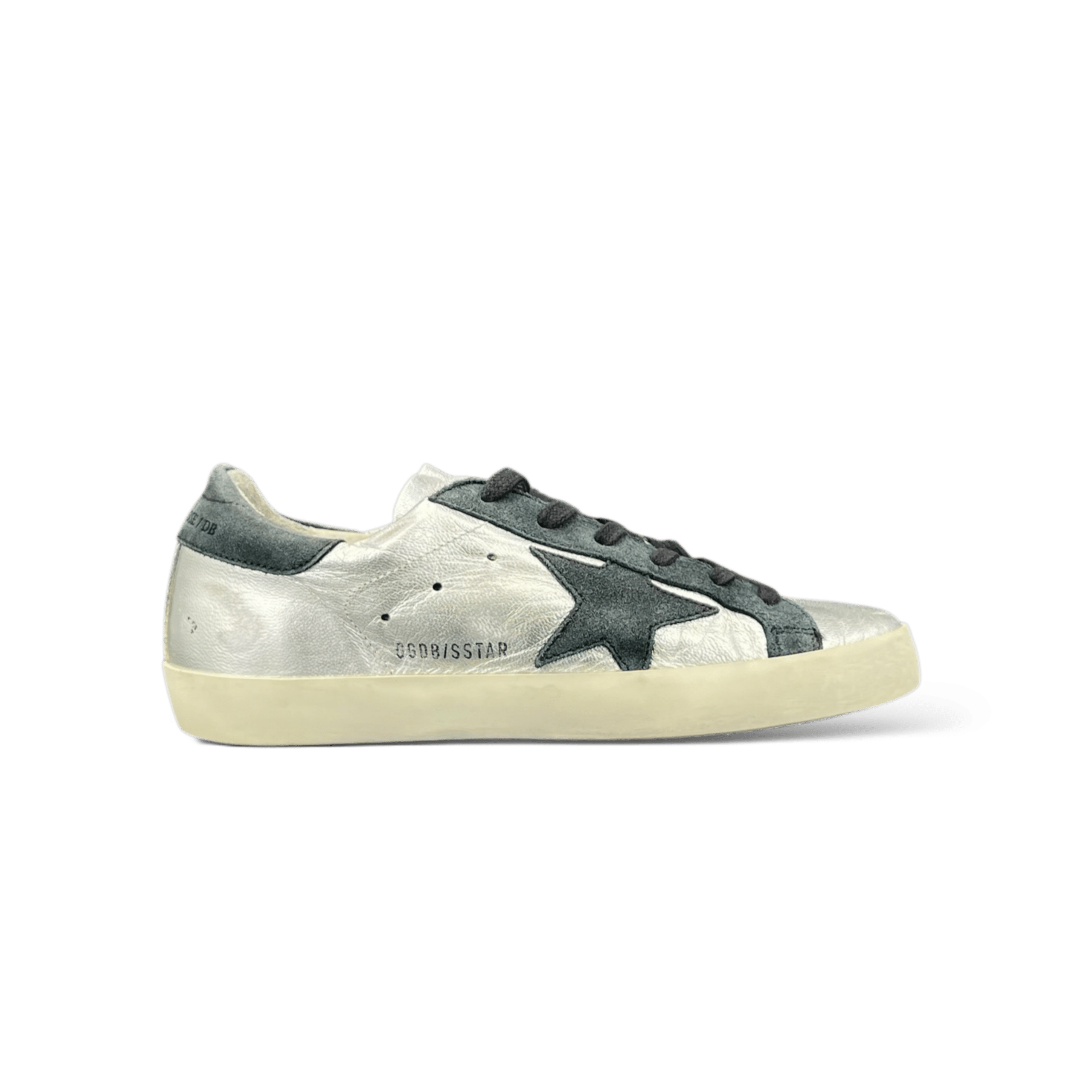 Golden Goose Super Star Argenté/Noir 37