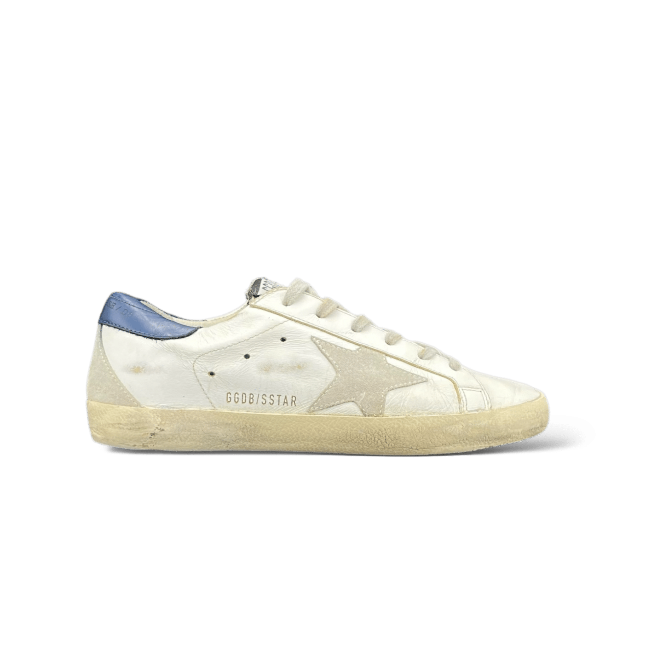 Golden Goose Super Star Blanc/Bleu/Gris 36