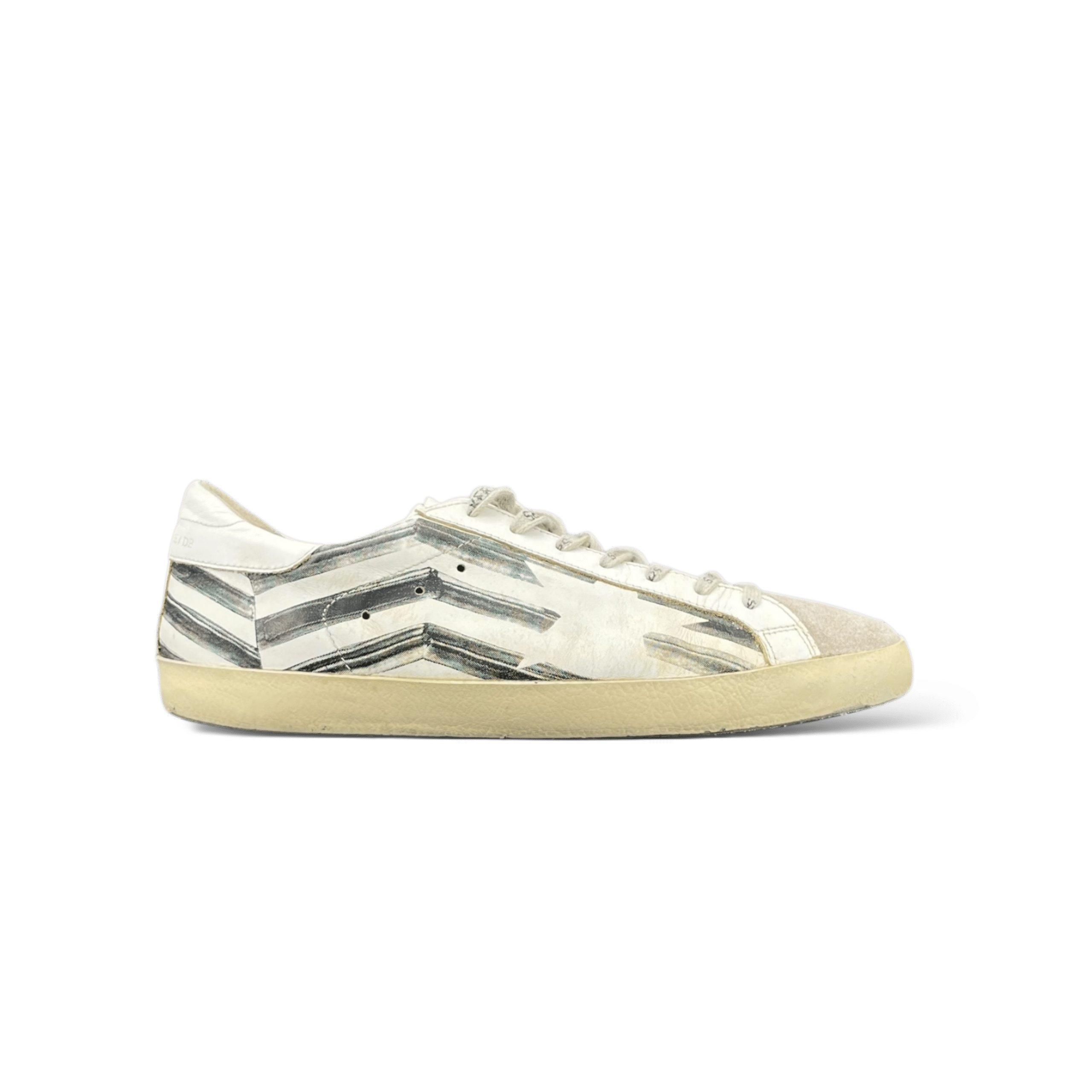 Golden Goose Super Star Blanc/Noir/Beige 42