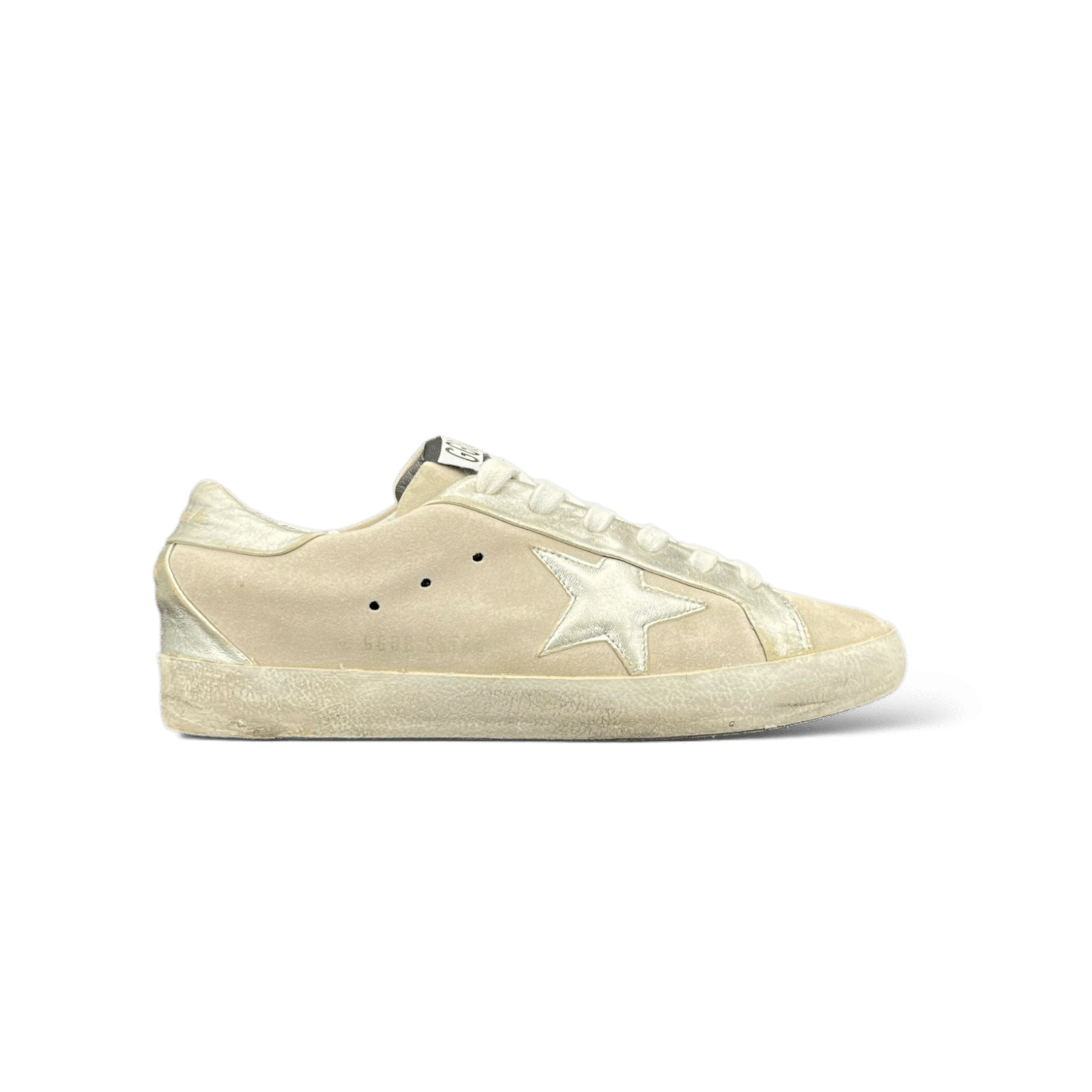 Golden Goose Super Star Beige/Argenté 36