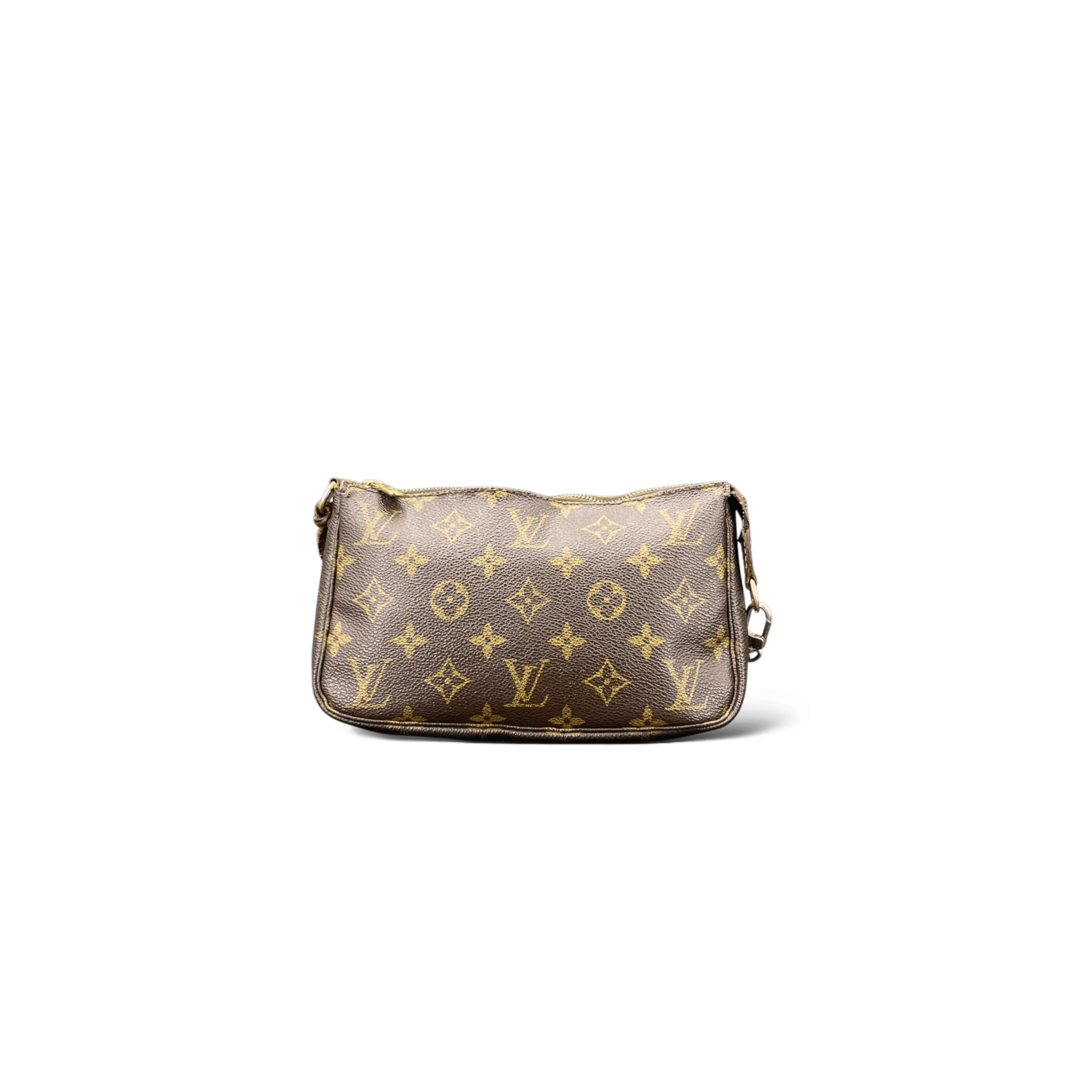 Louis Vuitton Pochette Monogramme/Marron Small