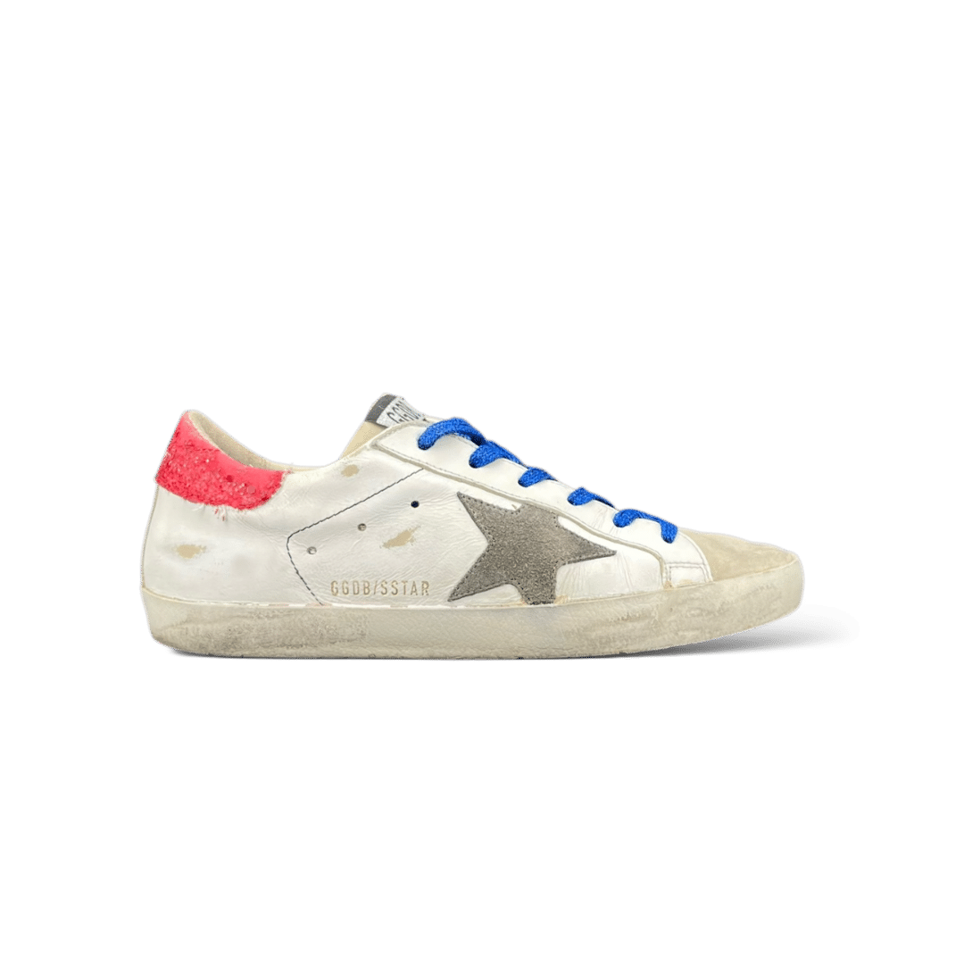 Golden Goose Super Star Blanc/Bleu/Rouge/Paillette 37