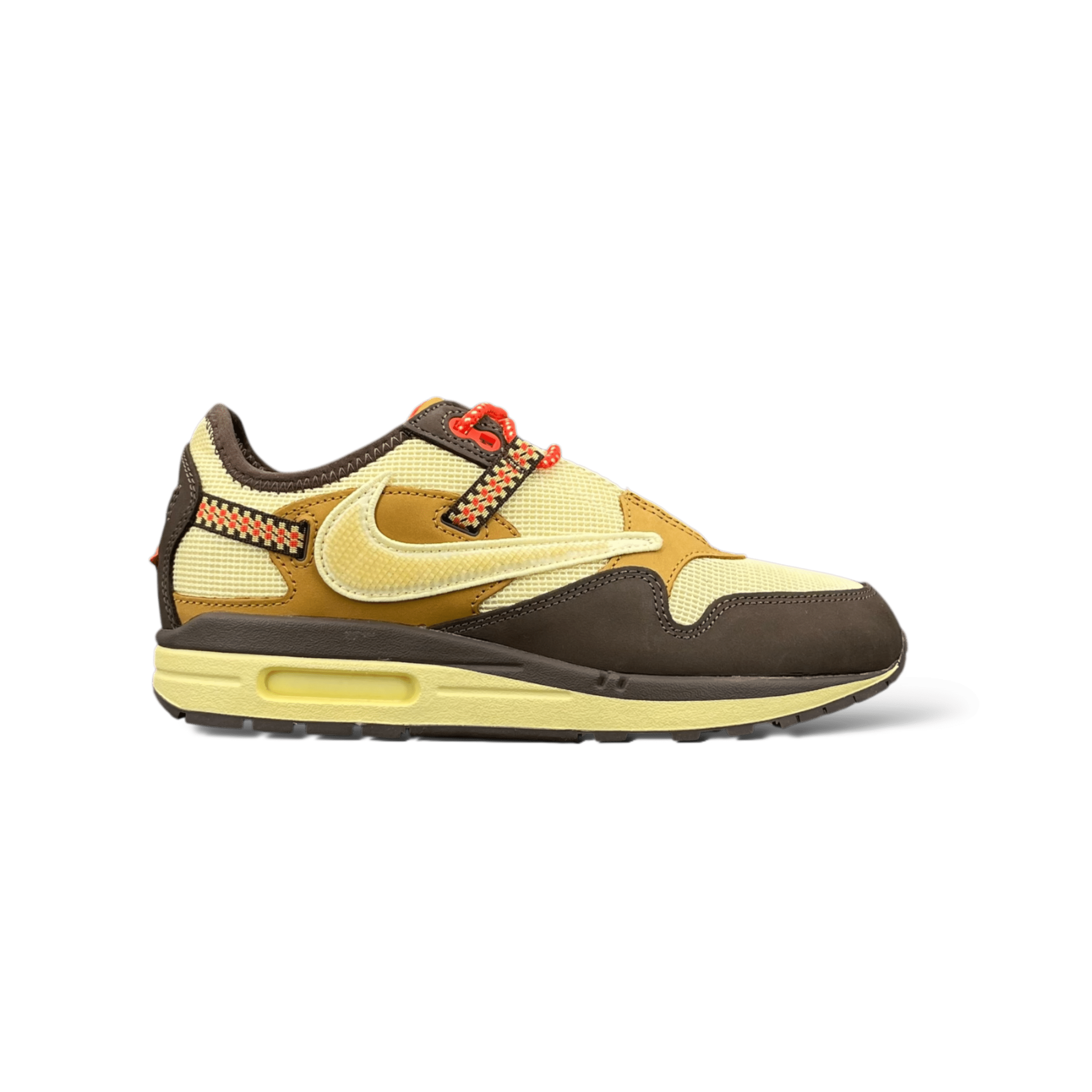 0000003311 Nike Air Max 1 Cactus Jack Marron Chocolat/Jaune 40.5
