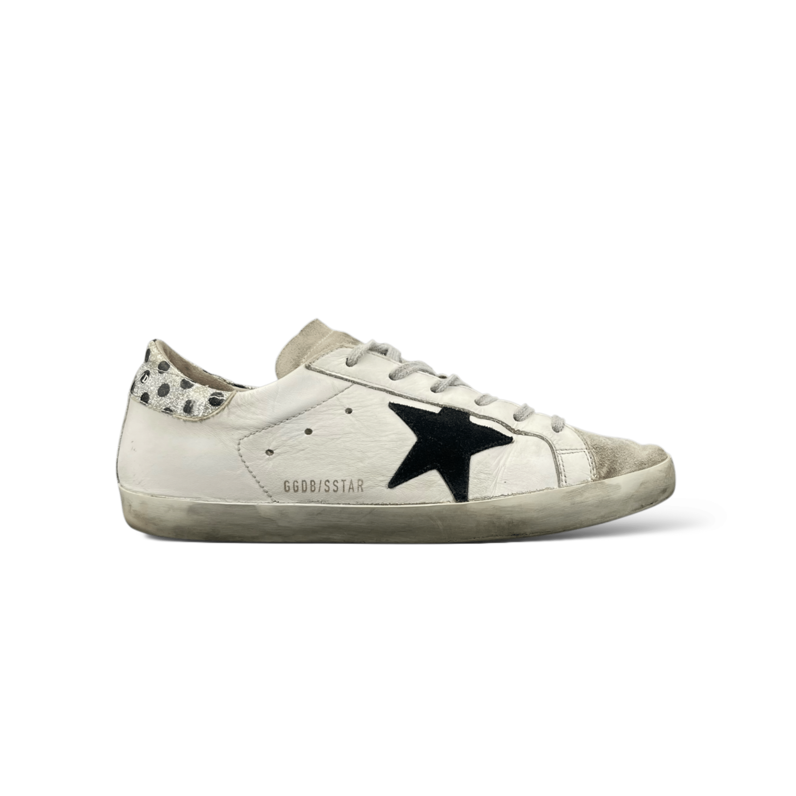 Golden Goose Super Star / Blanc / Pois / 41