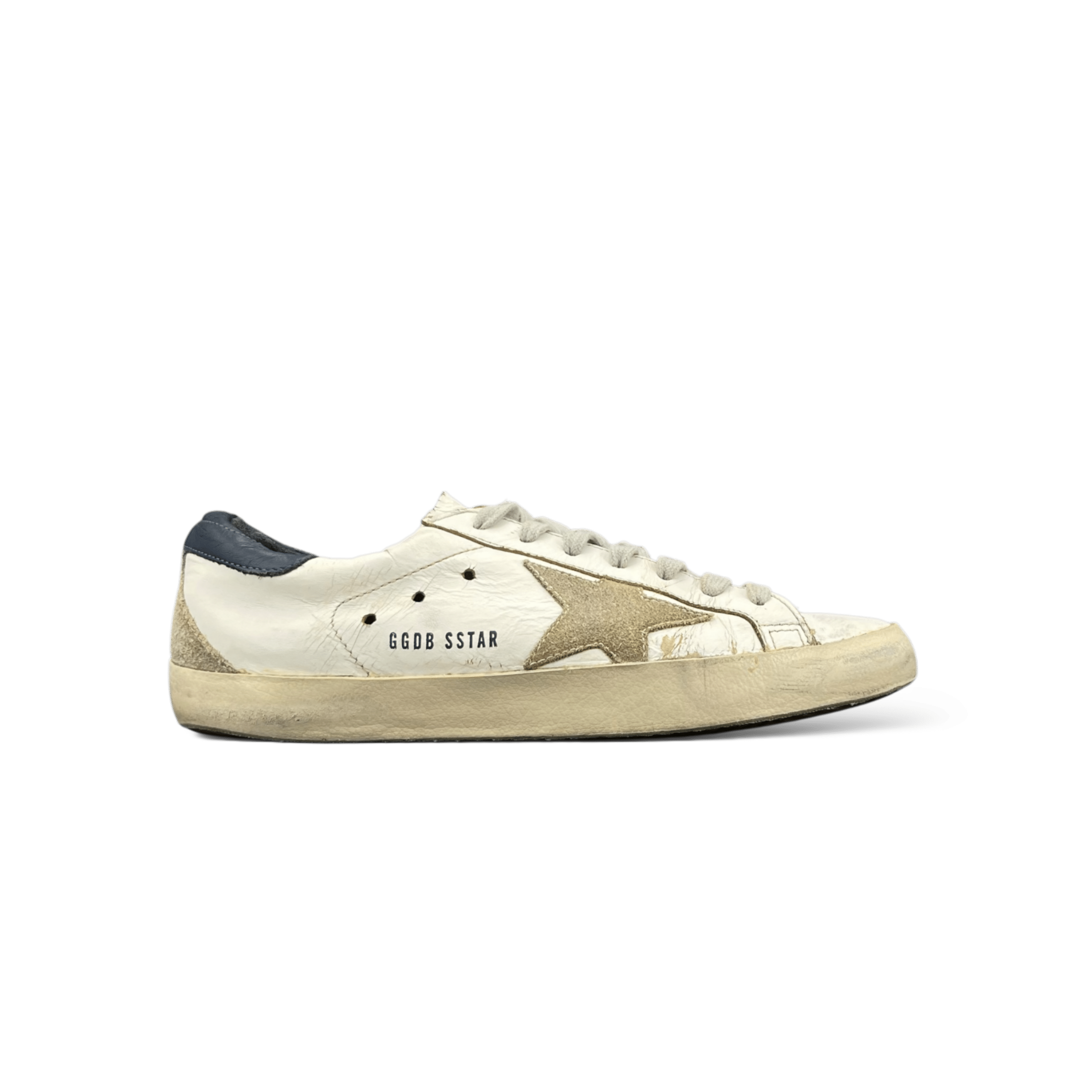 Golden Goose Super Star / Blanc / Bleu / 40