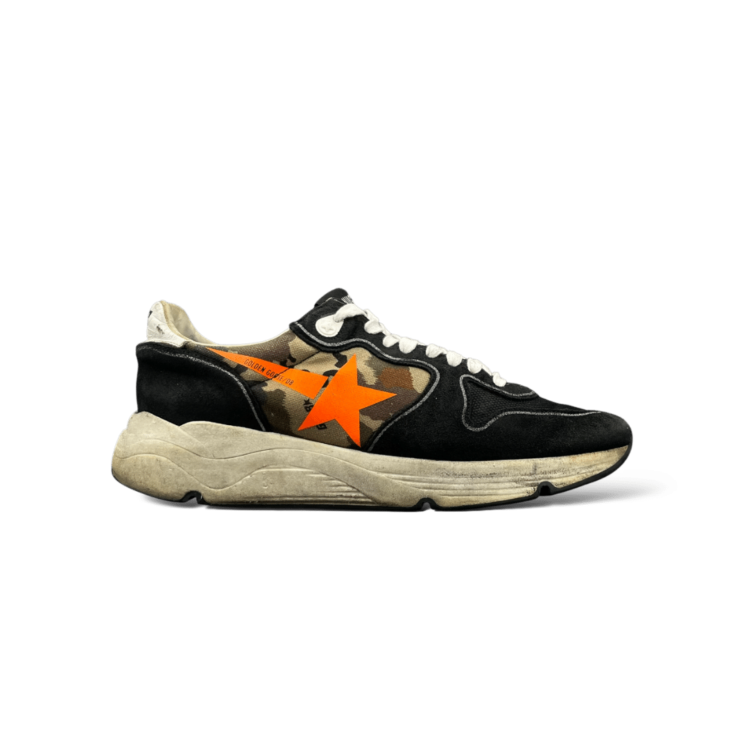 Golden Goose Running / Noir / Orange / 41