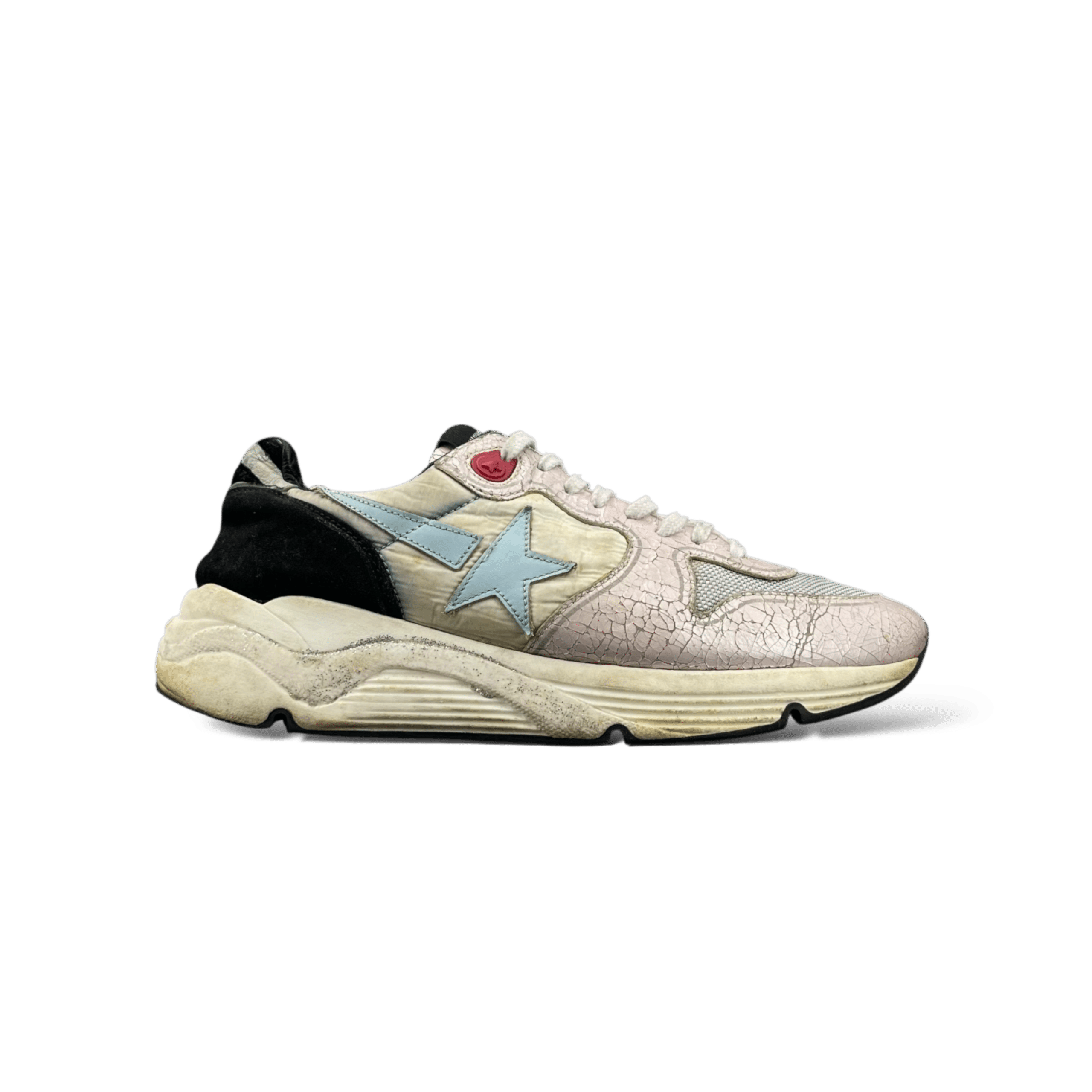 Golden Goose Running / Bleu Clair / Rose / 36