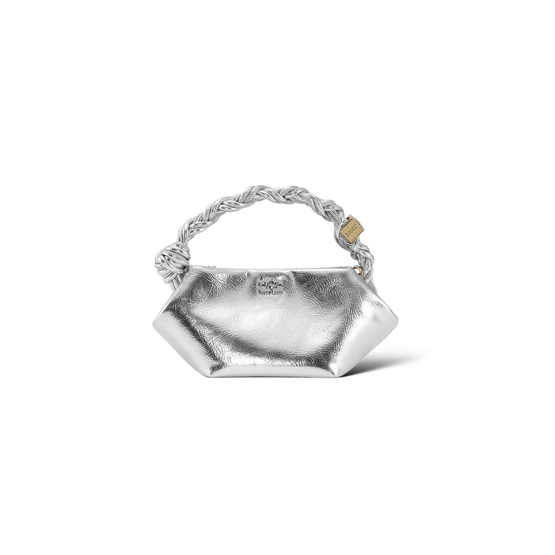 Ganni Bou Bag / Argenté / Mini