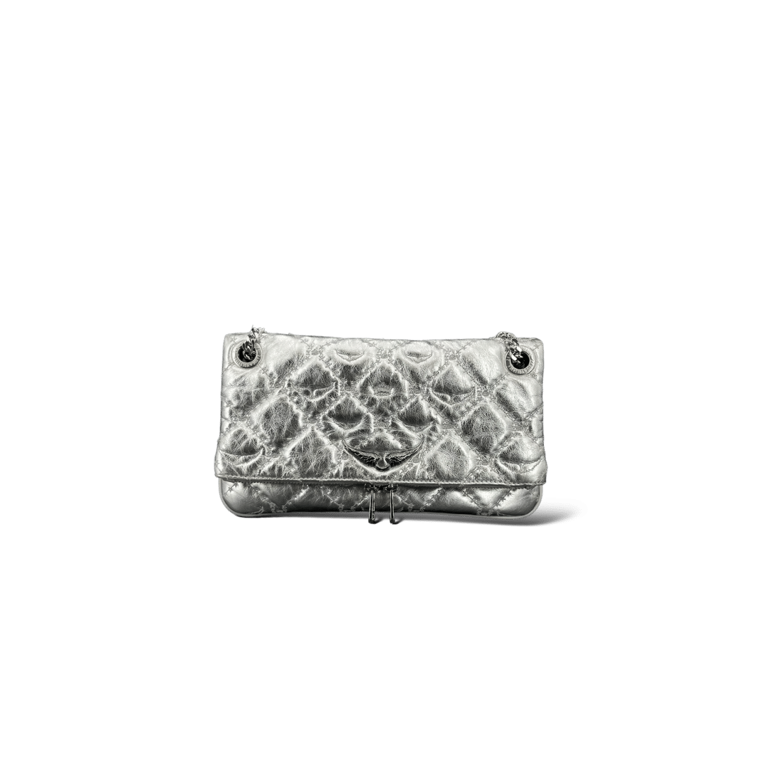 Zadig et Voltaire Pochette Rock / Argenté / Médium