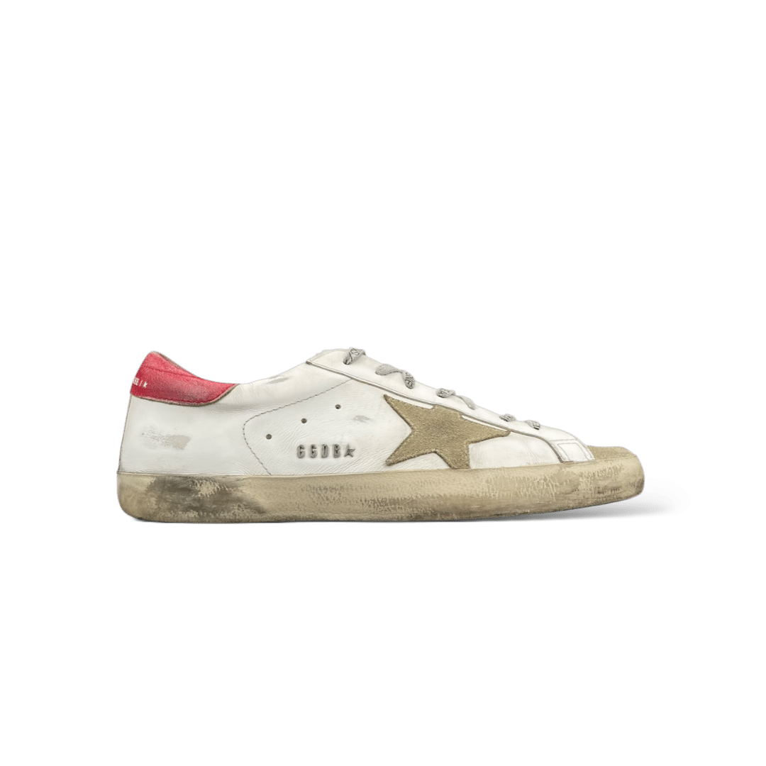Golden Goose Super Star / Blanc / Rouge / 44