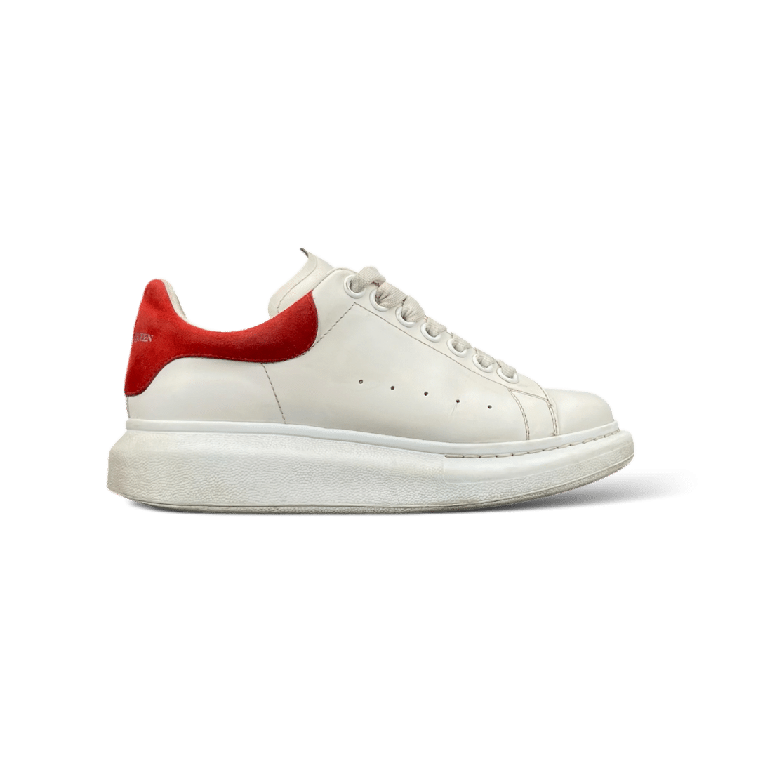 Alexander Mcqueen Oversize Blanc / Rouge 36