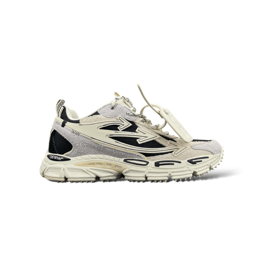 Off White Be right back Beige / Noir 41