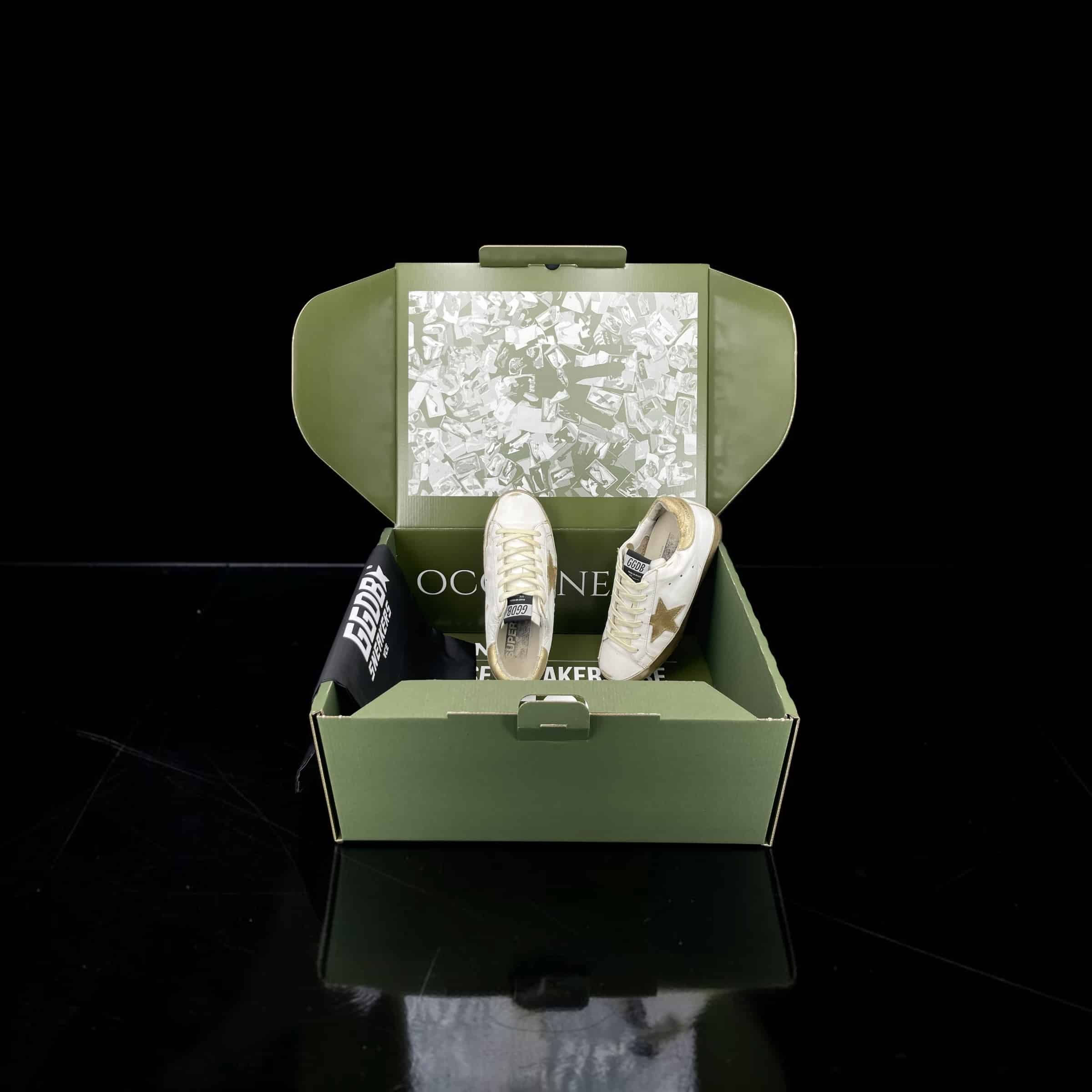 Golden Goose Super Star Blanc/Doré 35 – 7